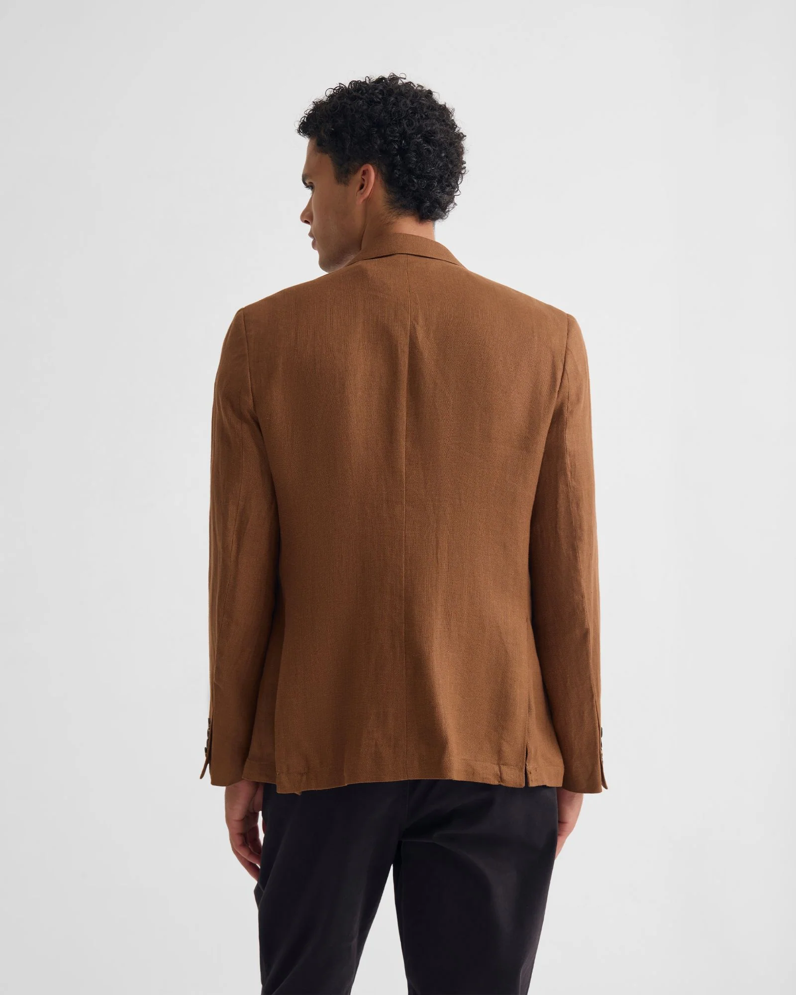 3 Button Linen Milton Blazer - Image 18