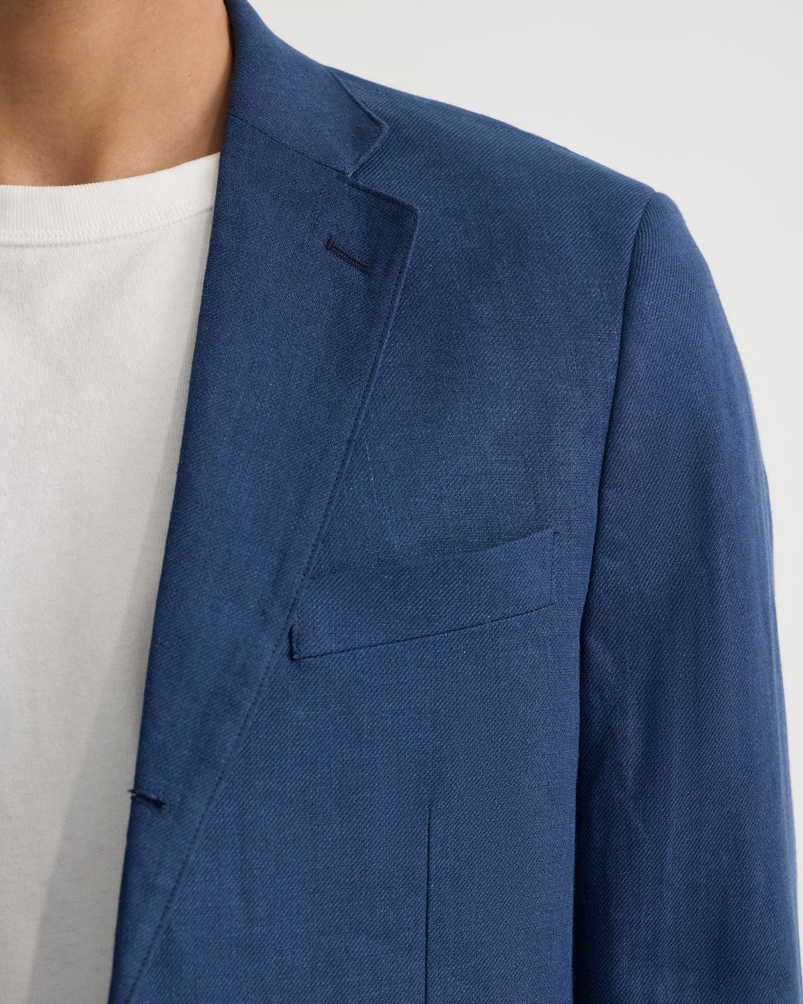 3 Button Linen Milton Blazer - Image 7