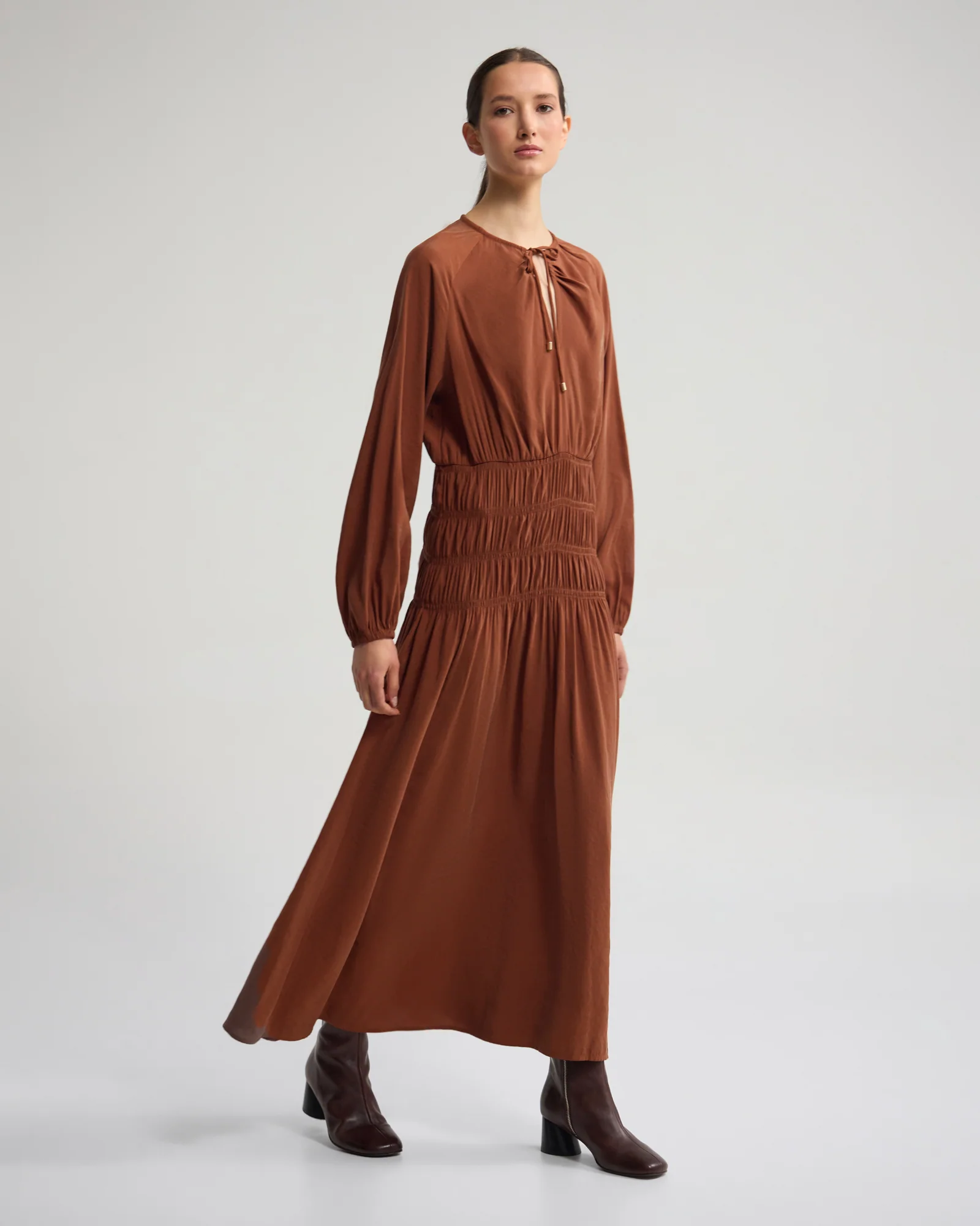 Addison Rayon Blend Dress - Image 3