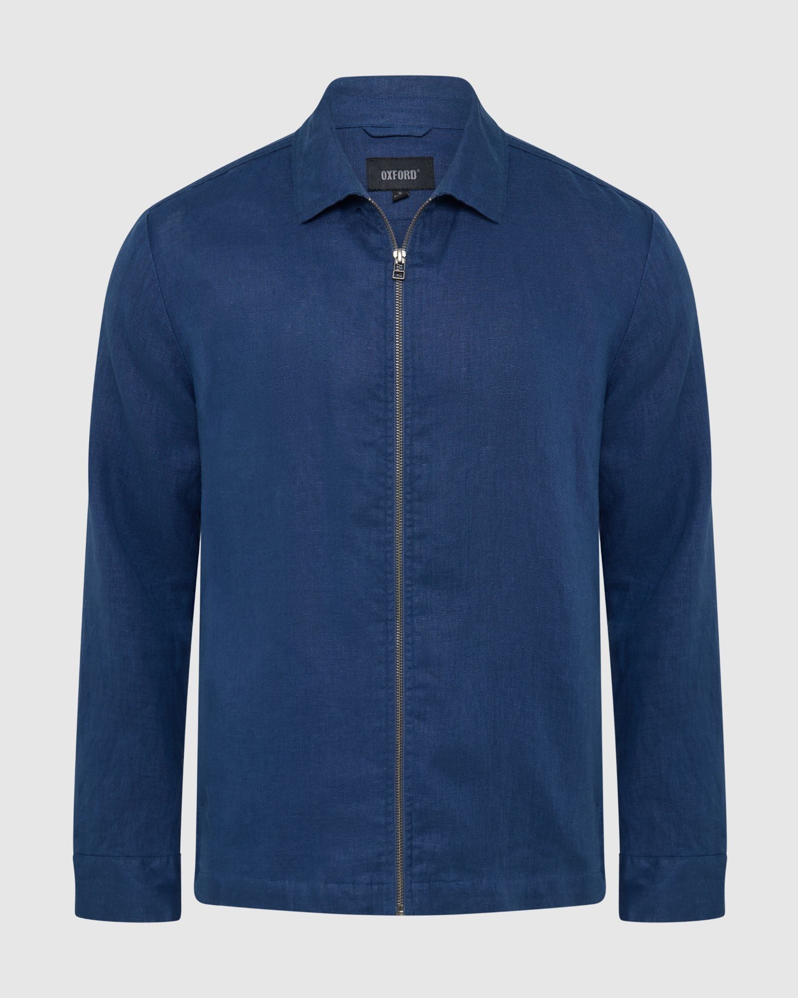 Adem Linen Zip Bomber