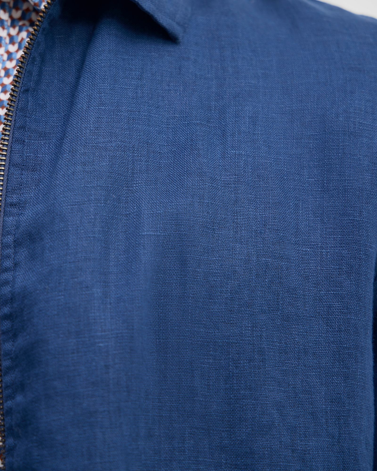 Adem Linen Zip Bomber - Image 7
