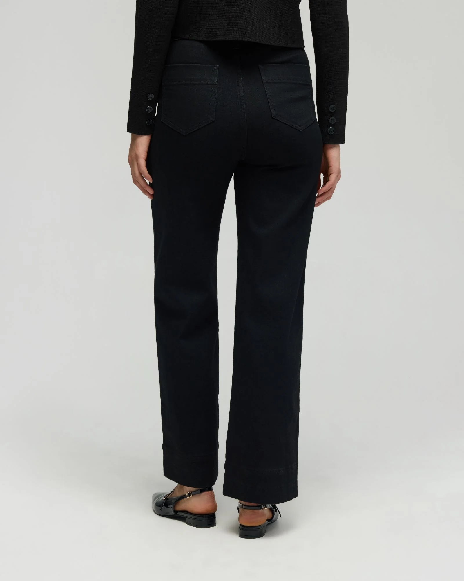Alexa Stretch Patch Pocket Jeans - Image 3