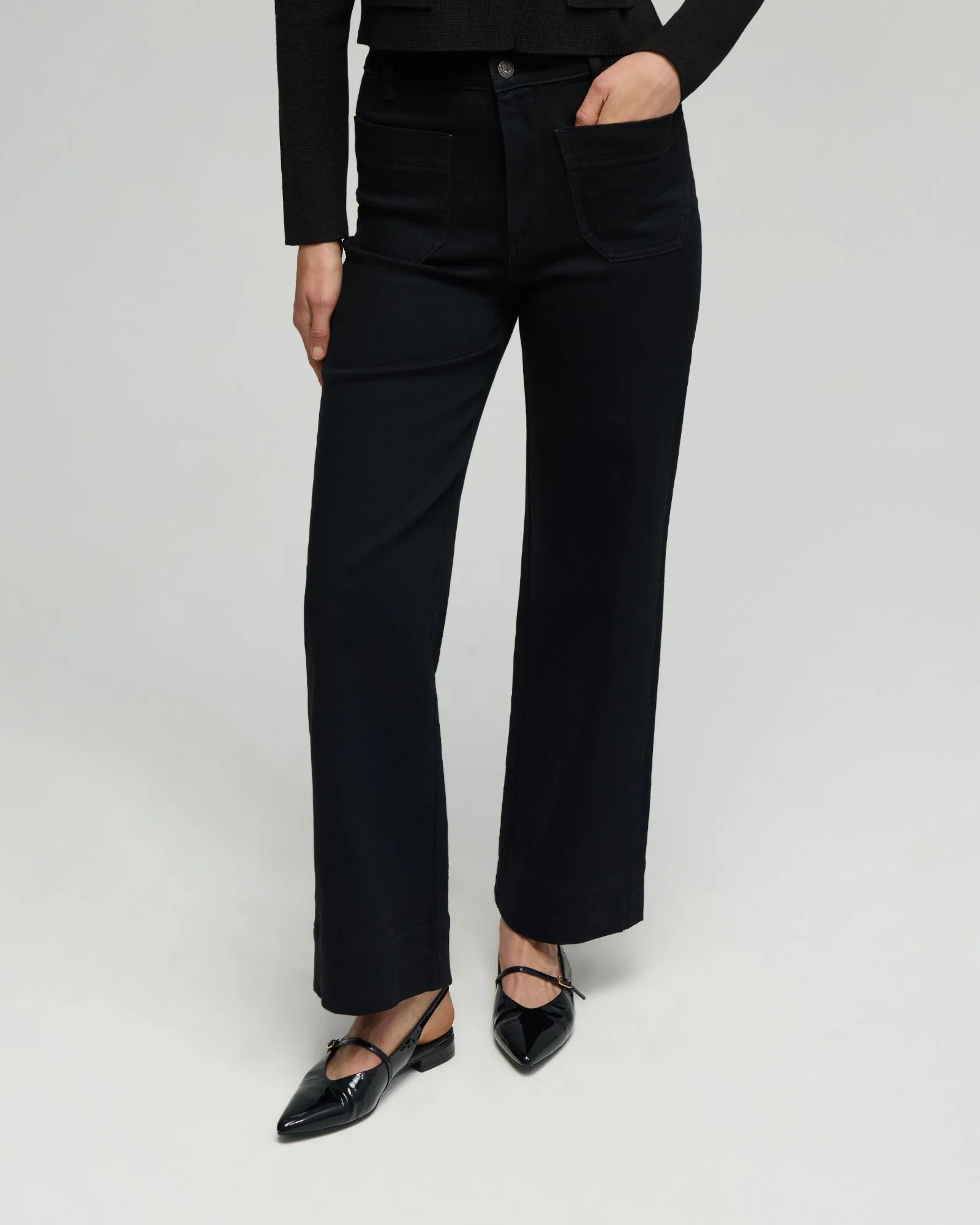 Alexa Stretch Patch Pocket Jeans - Image 4