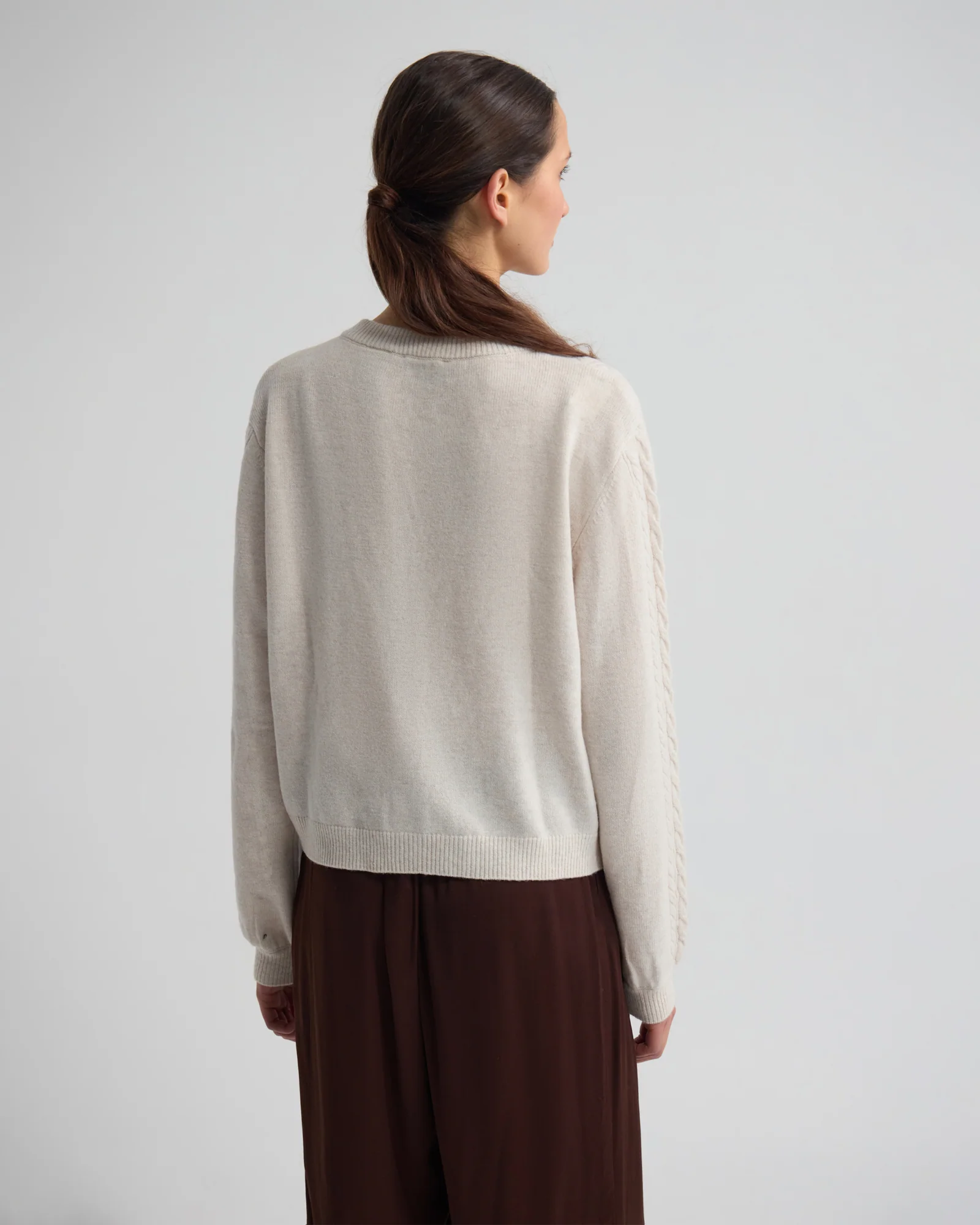Amelia Cable Knit Cardigan - Image 4