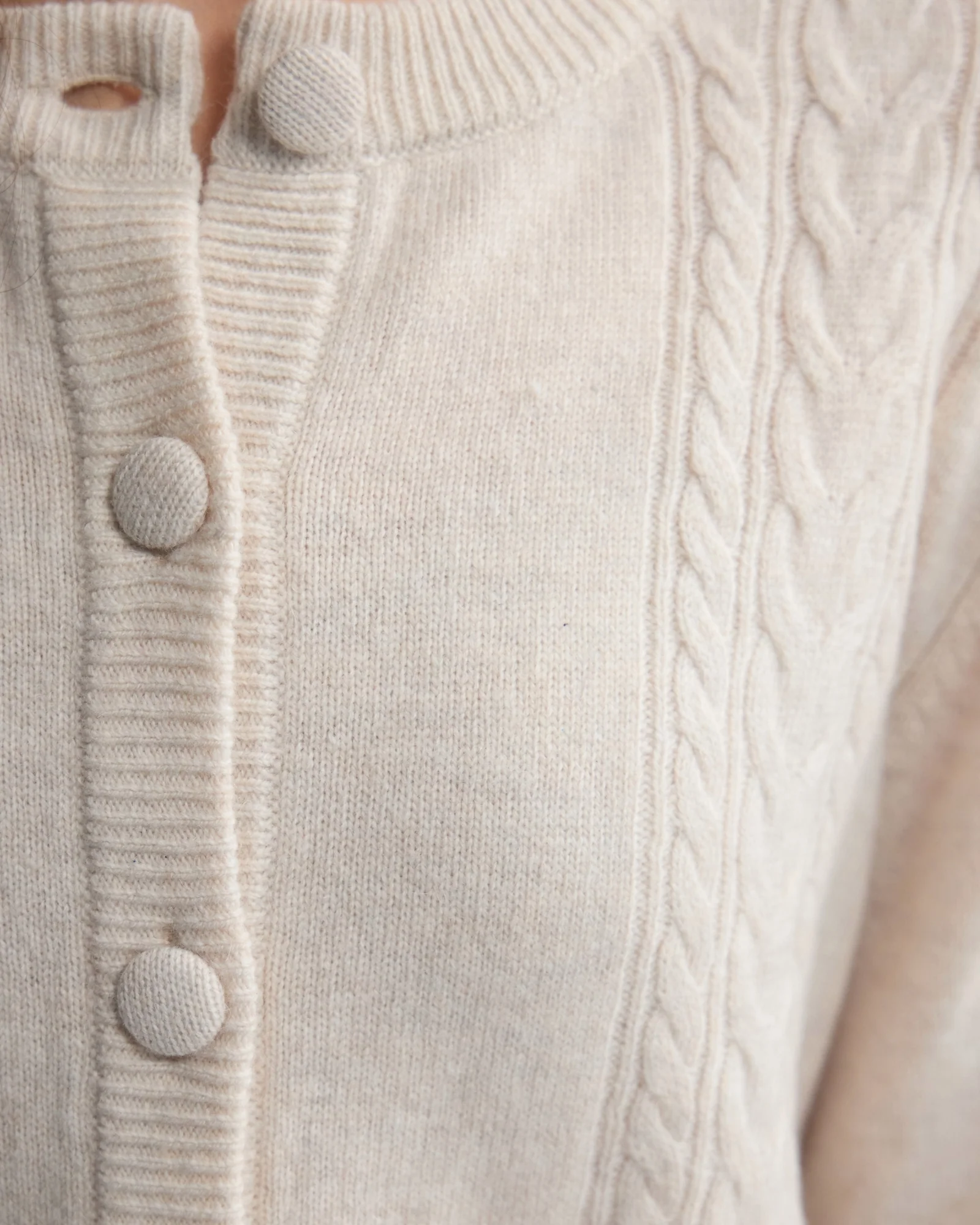 Amelia Cable Knit Cardigan - Image 7