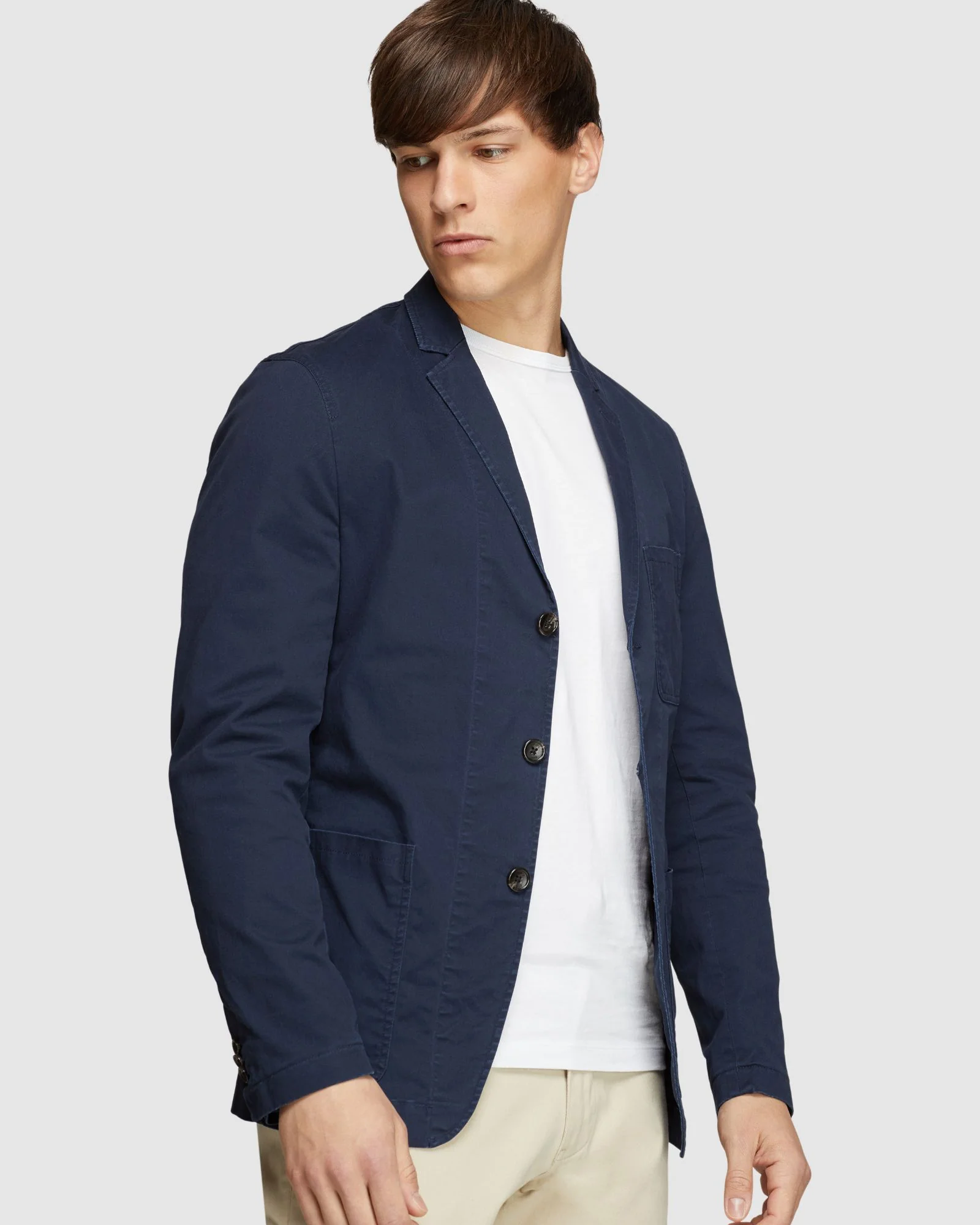 Angus Cotton Stretch Casual Jacket - Image 4