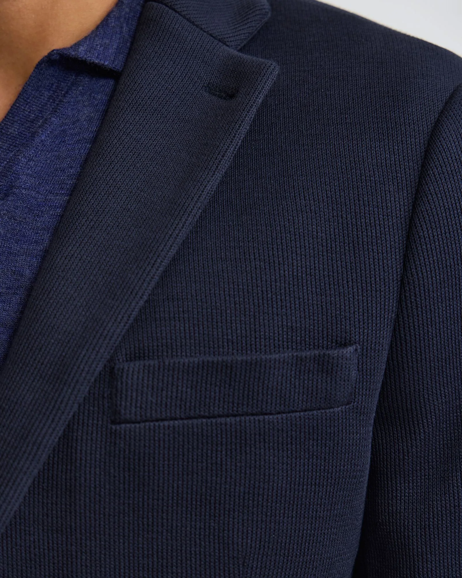 Antonio Cotton Knitted Blazer - Image 7