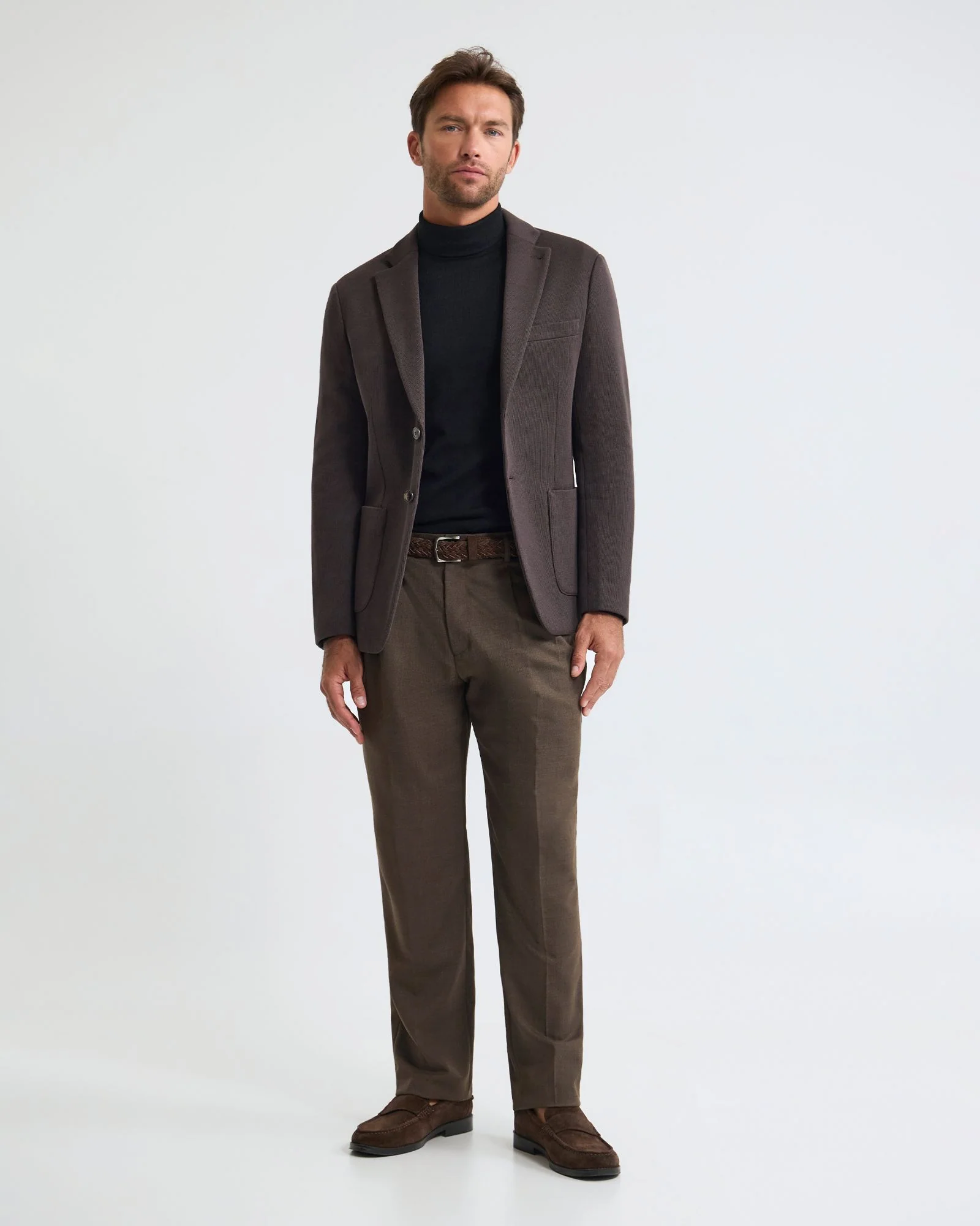 Antonio Cotton Knitted Blazer - Image 9