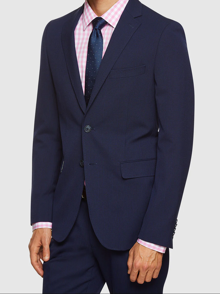 Auden Eco Checked Suit Jacket - Image 2