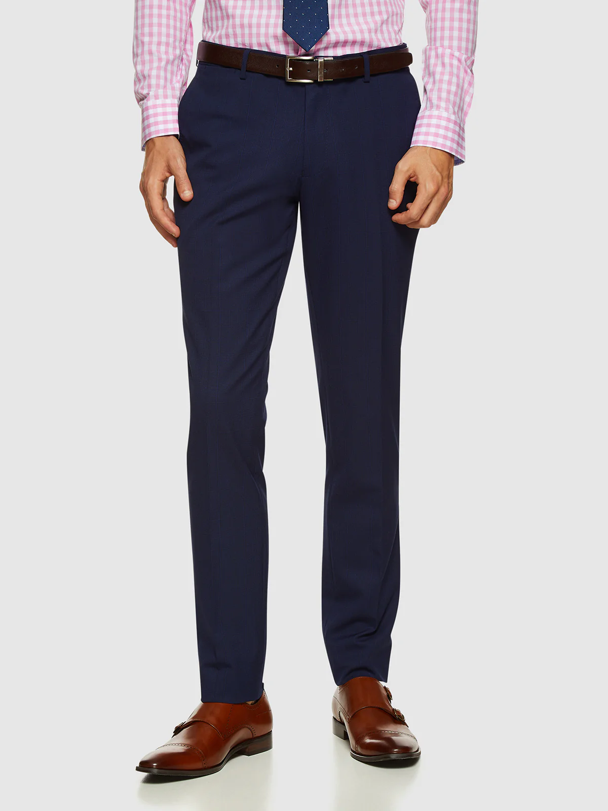 Auden Eco Checked Suit Trousers