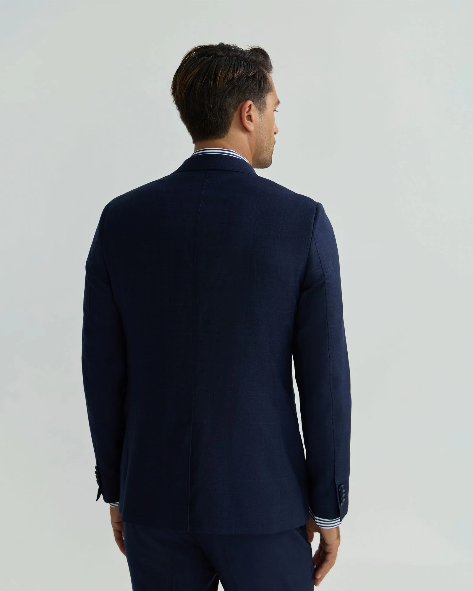 Auden Wool Checked Suit Jacket - Image 3