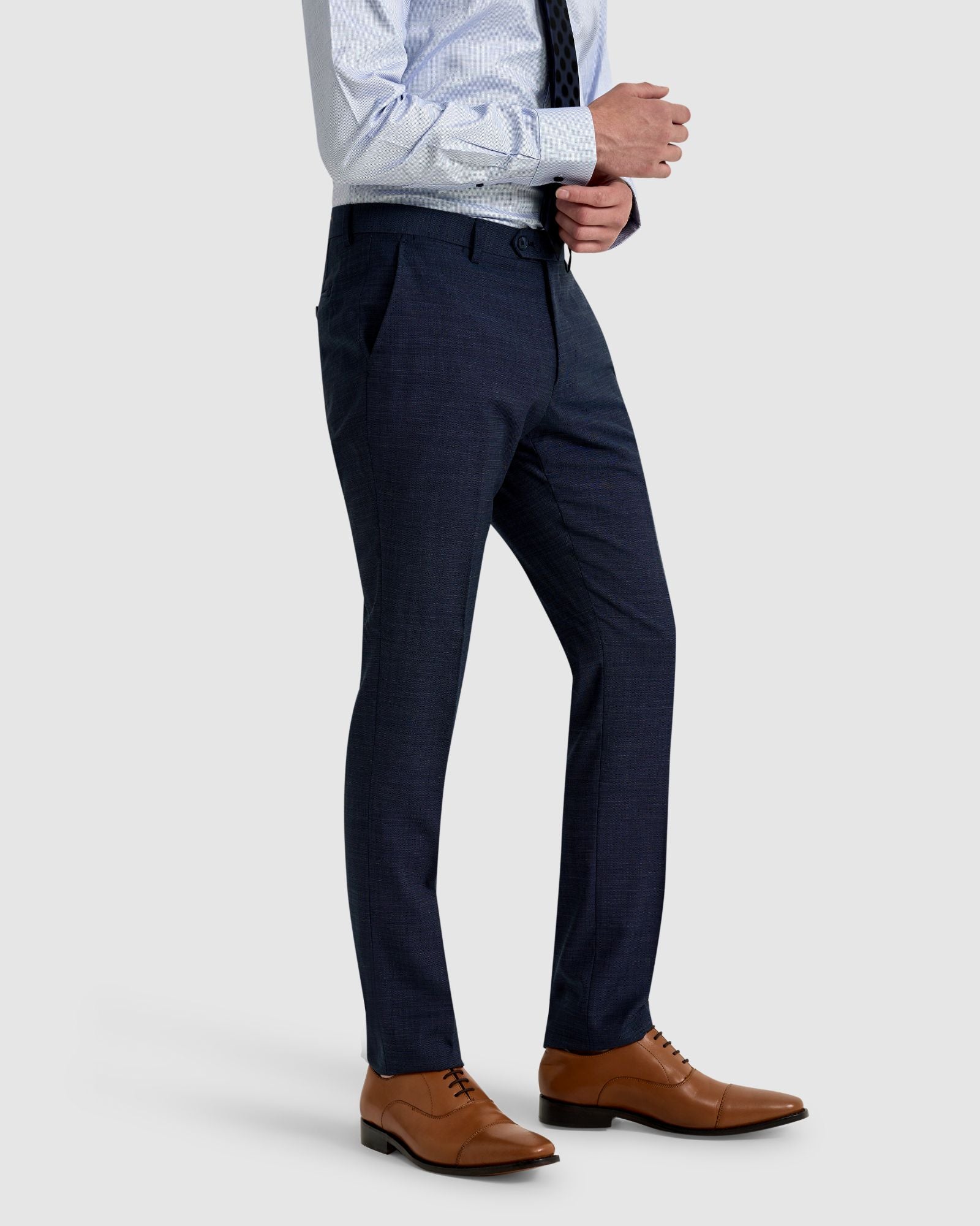 Auden Wool Stretch Suit Trousers - Image 2