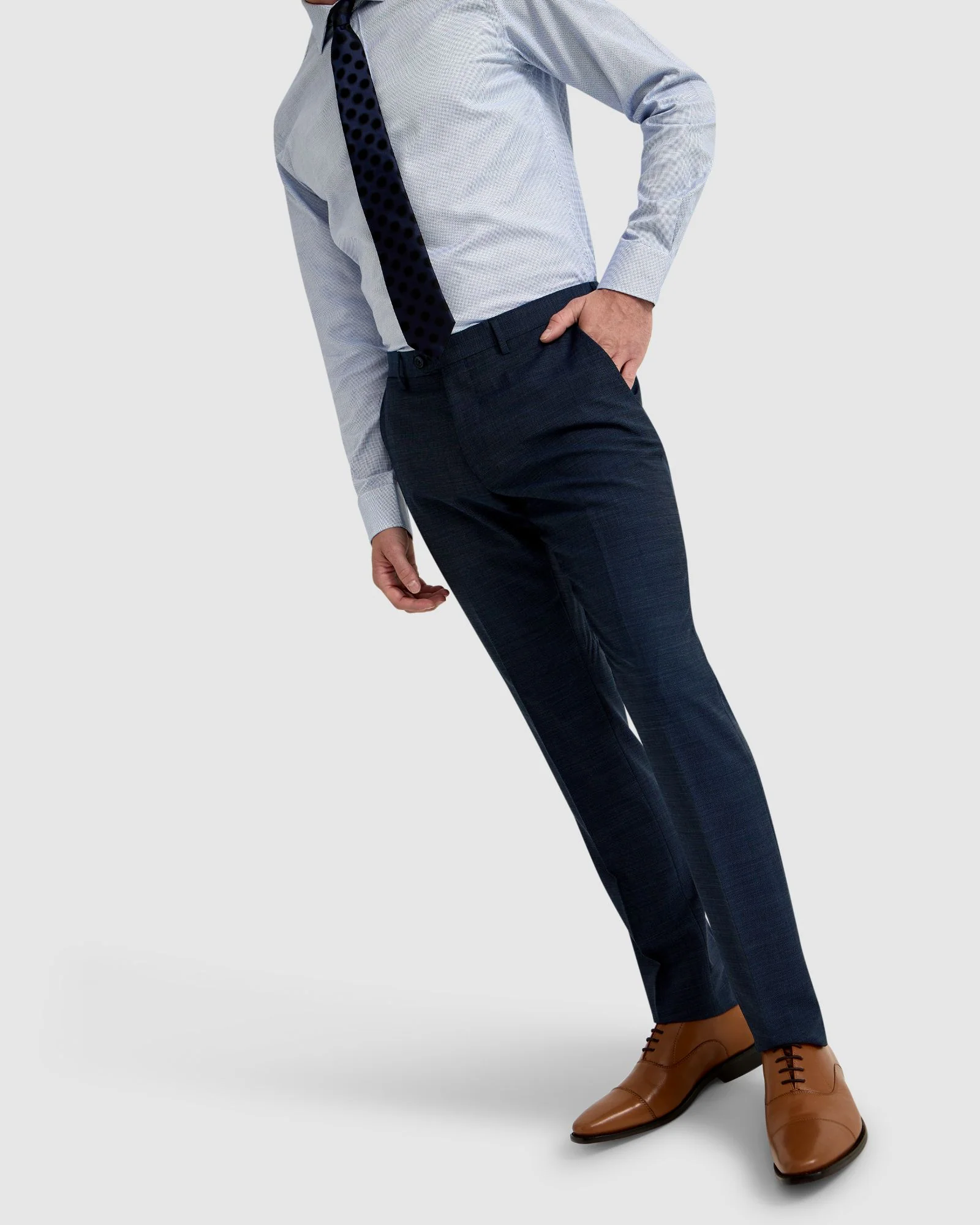 Auden Wool Stretch Suit Trousers - Image 4