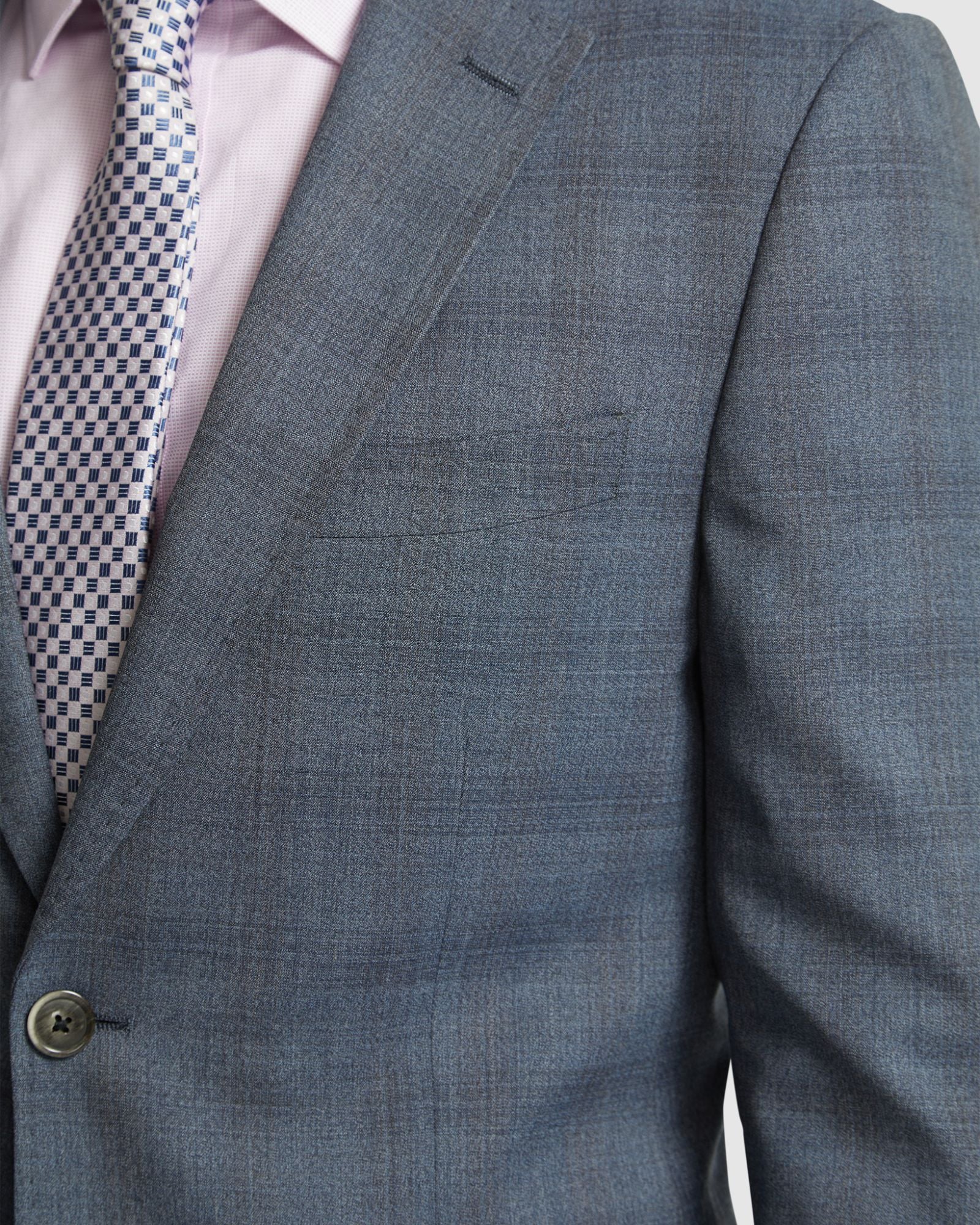 Auden Wool Check Suit Jacket - Image 6