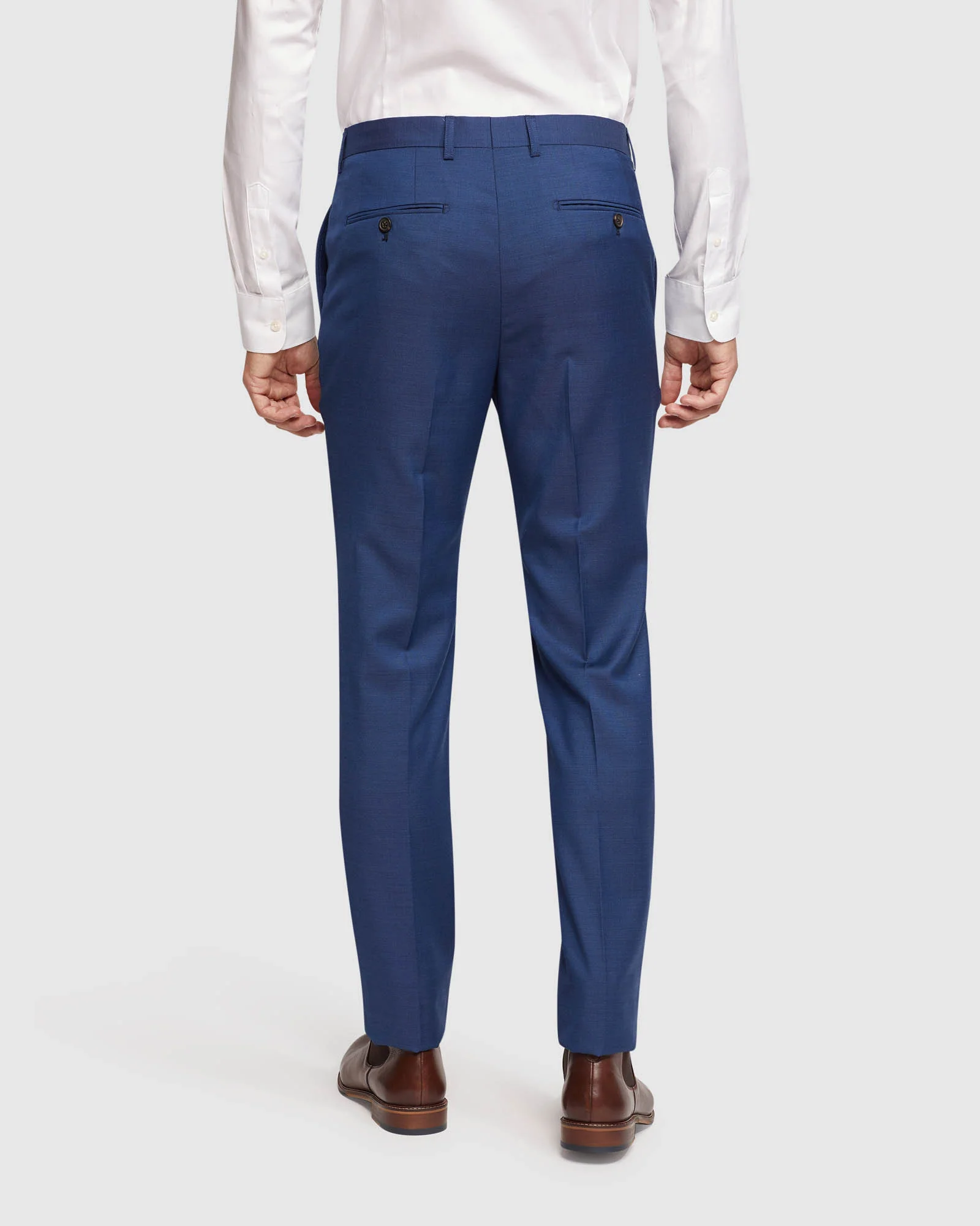 Byron Wool Suit Trousers - Image 3