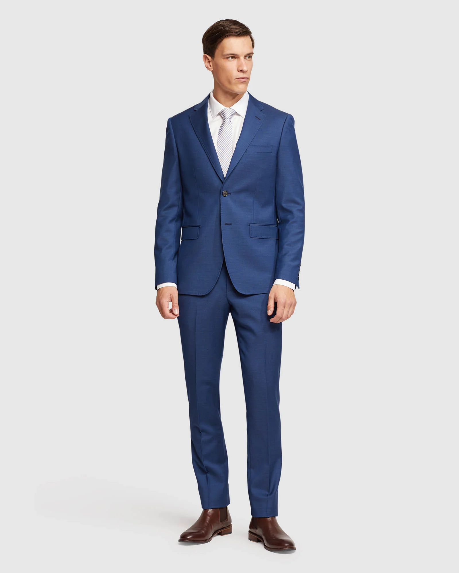 Byron Wool Suit Trousers - Image 5