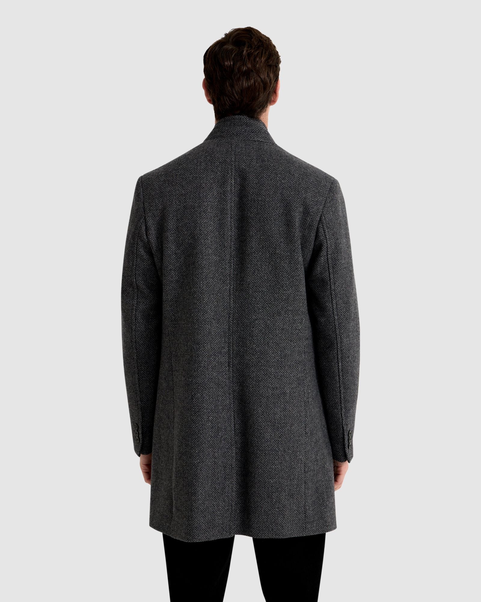Austin Wool Rich Overcoat - Image 3