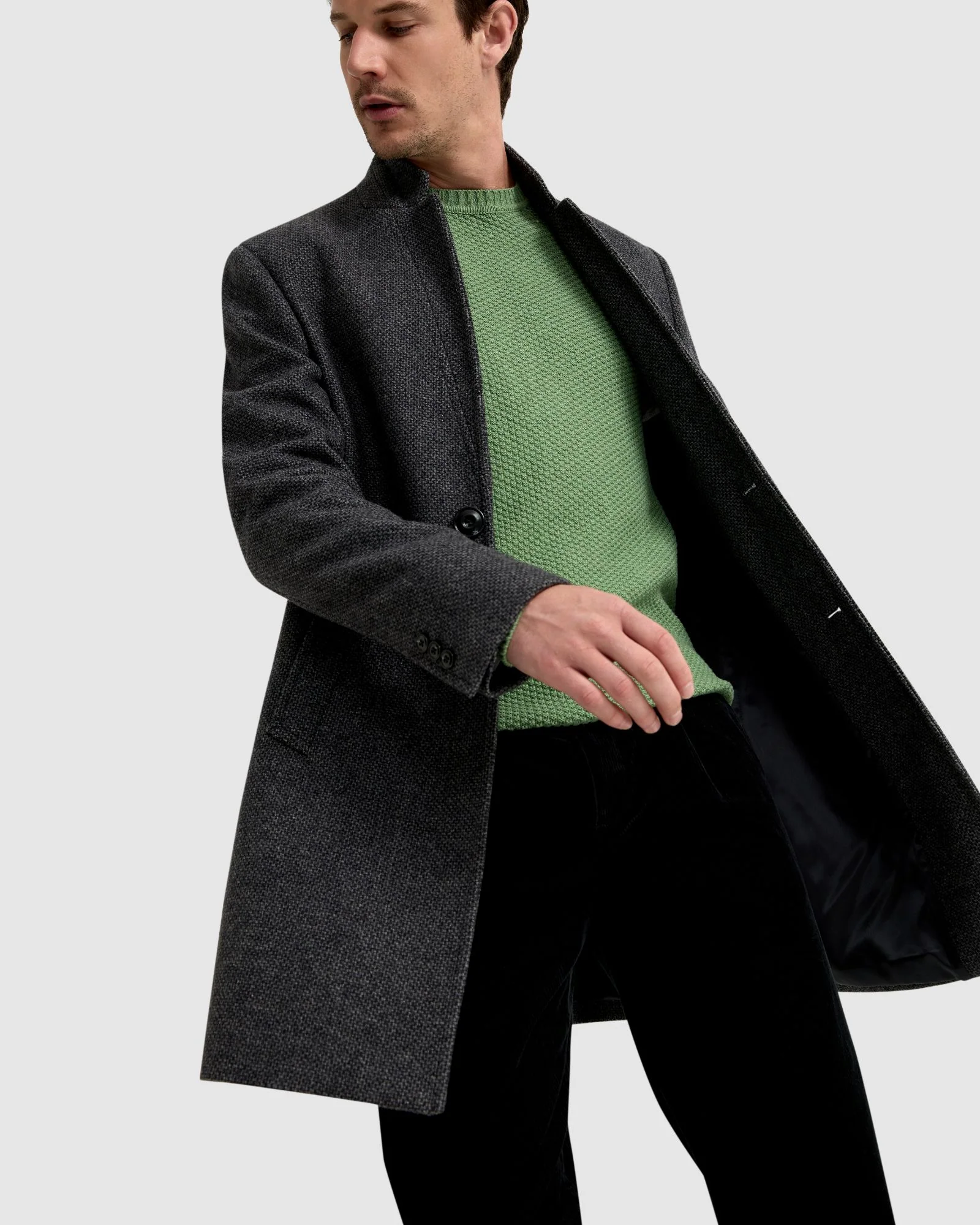 Austin Wool Rich Overcoat - Image 4
