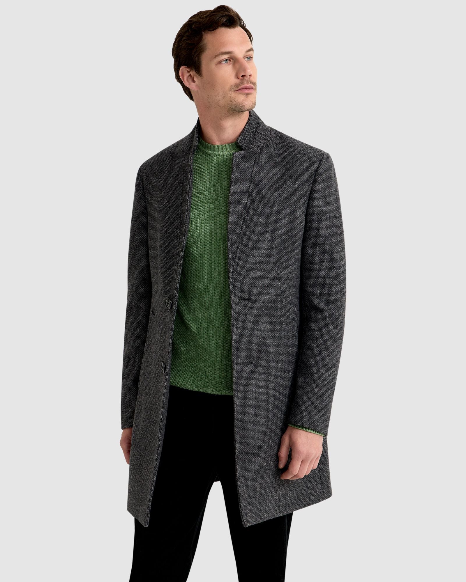 Austin Wool Rich Overcoat - Image 5