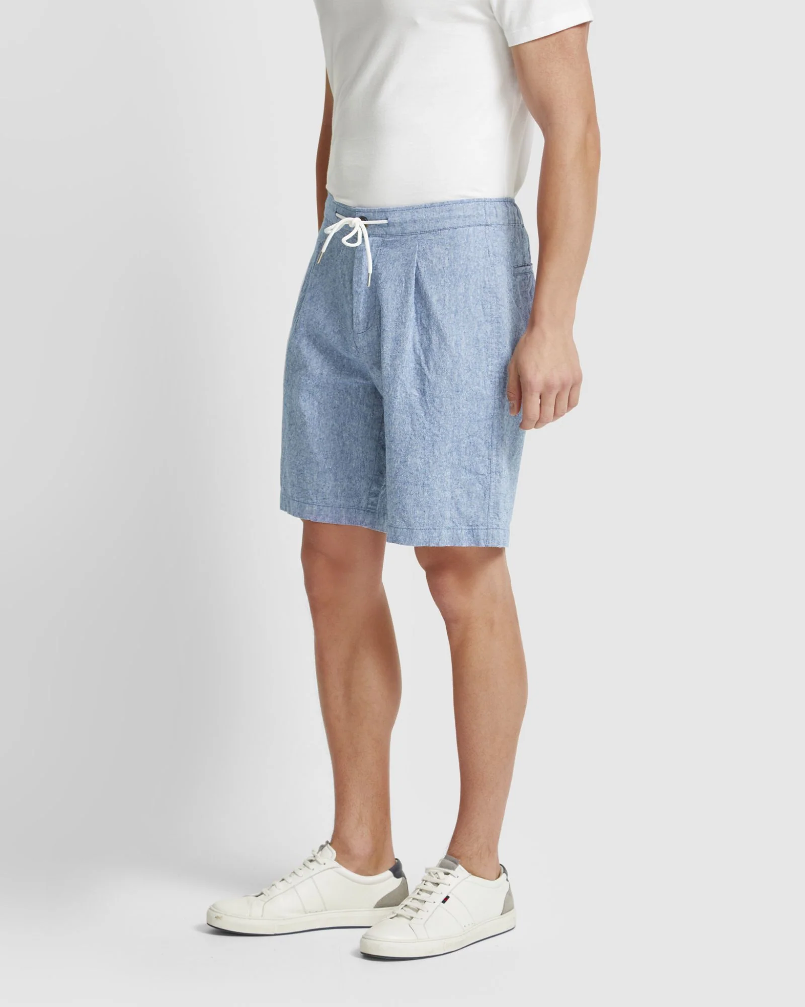 Barney Linen Blend Shorts - Image 2