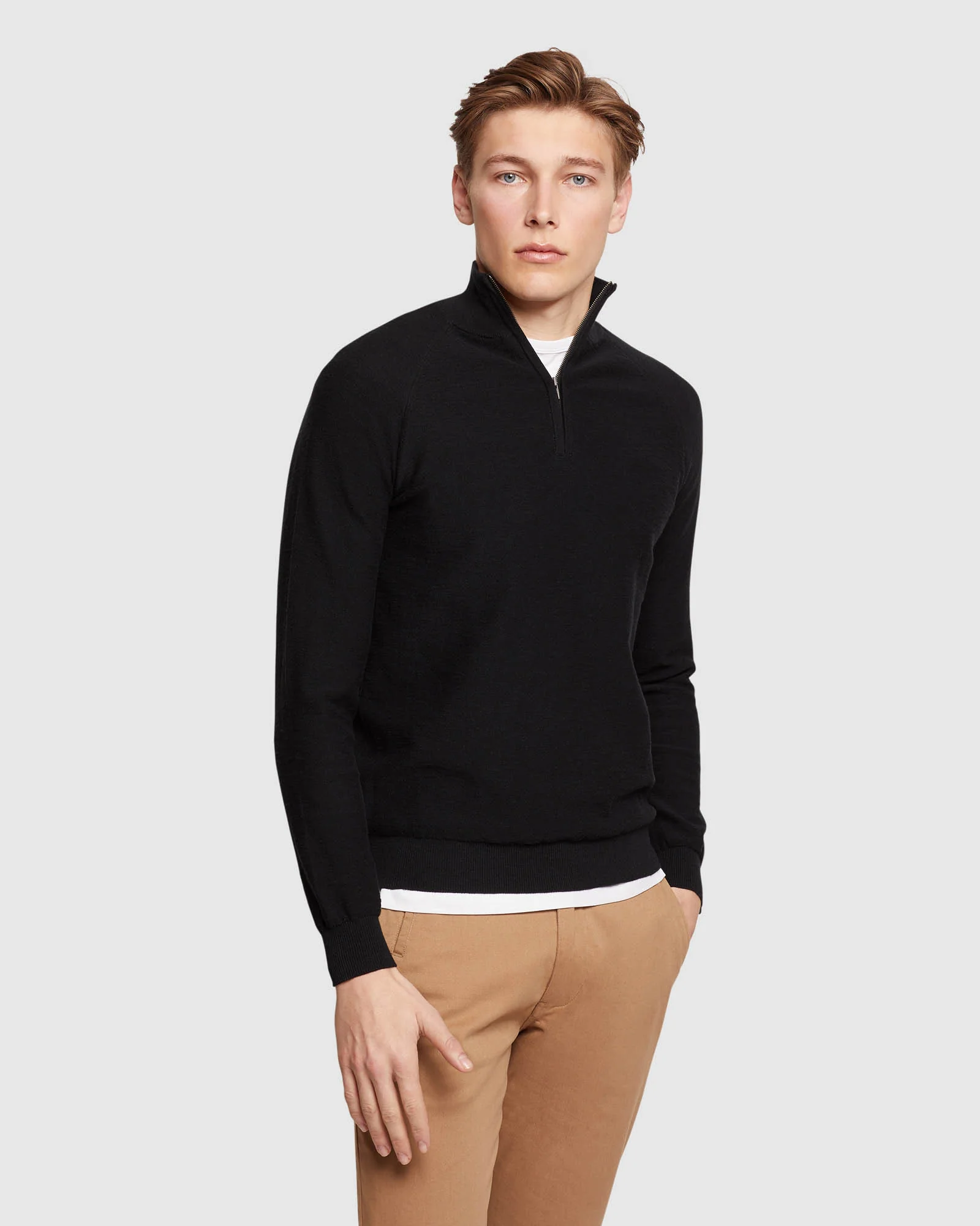 Bart Zip Neck Knit - Image 14