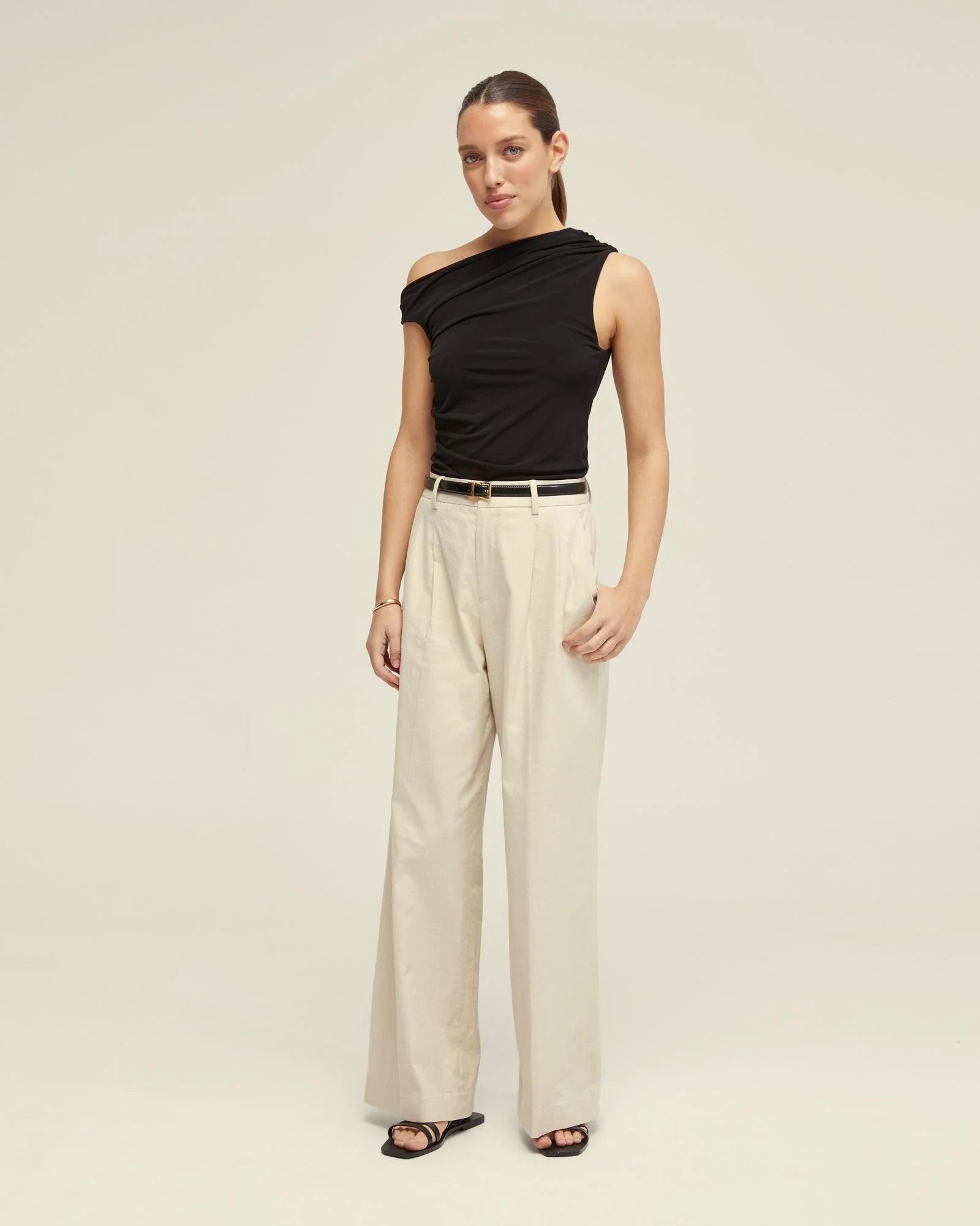 Becca Half Lined Jersey Top - Image 5