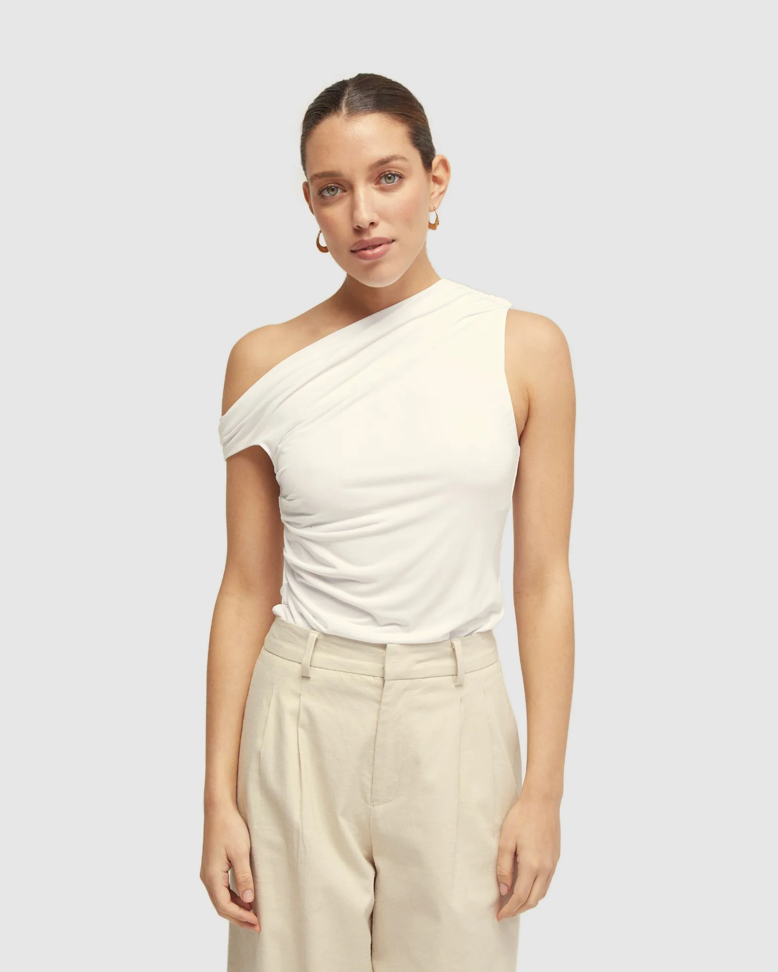 Becca Half Lined Jersey Top - Image 8