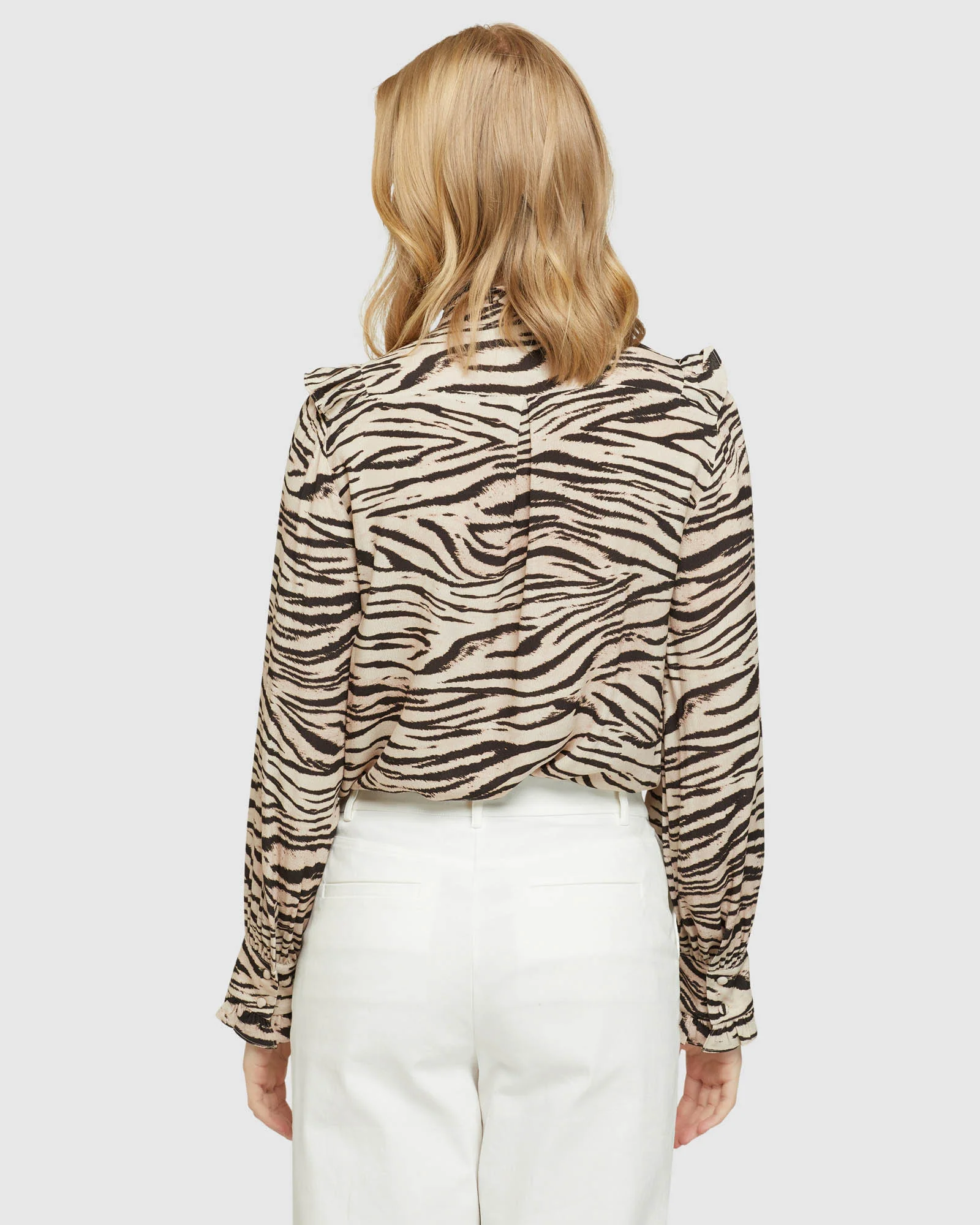 Beccy Animal Print Top - Image 3
