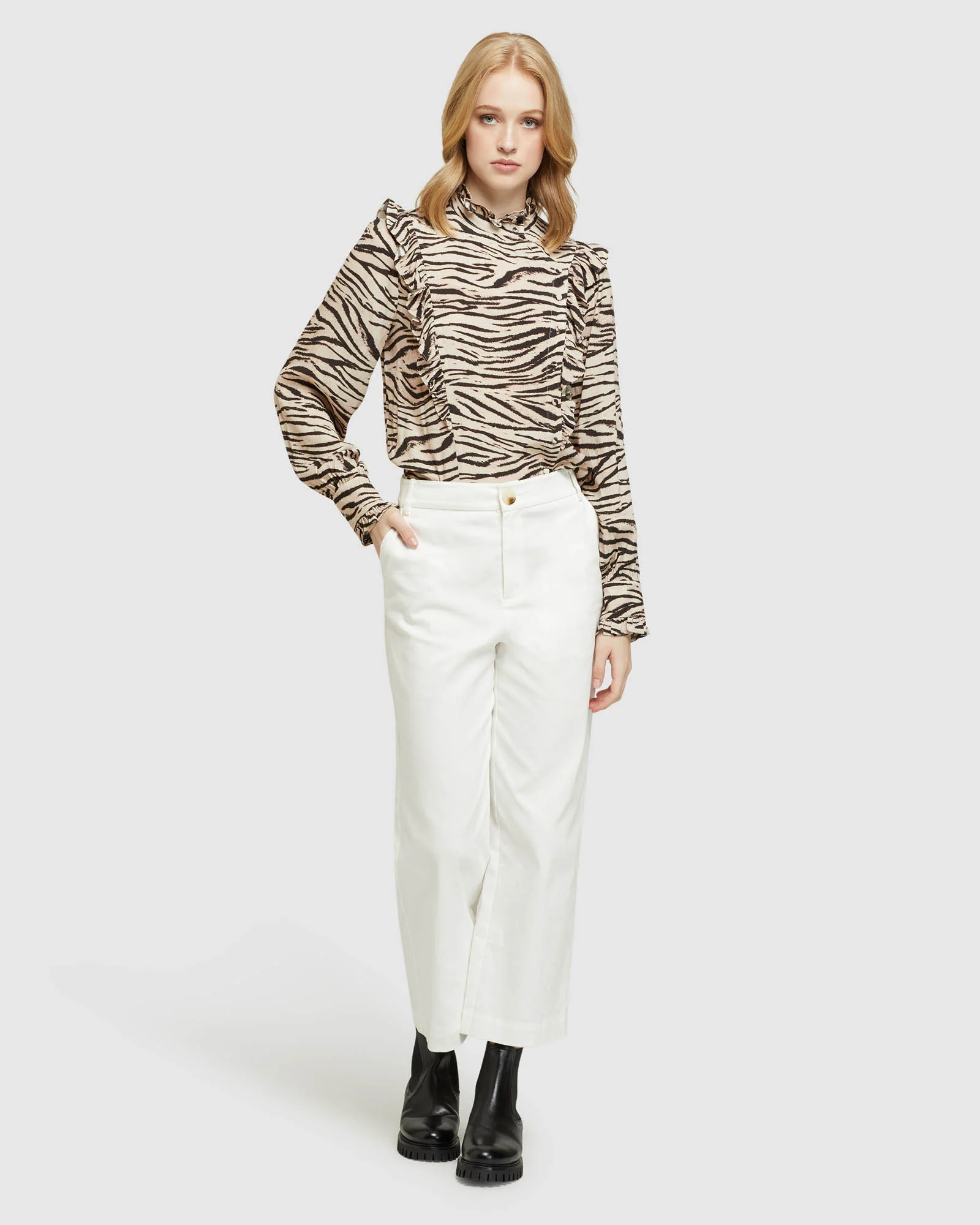 Beccy Animal Print Top - Image 5