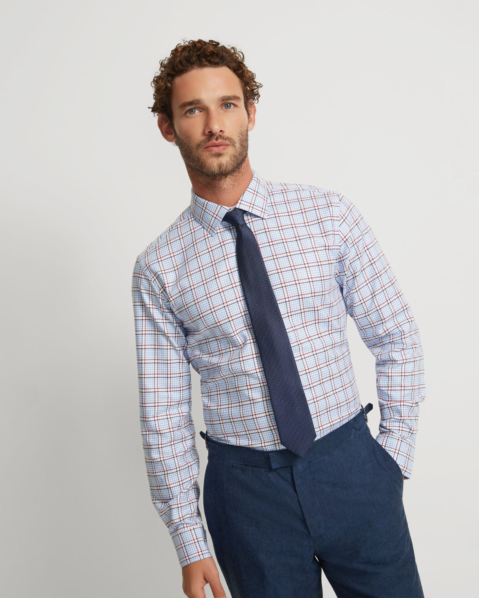 Beckton Cotton Check Shirt - Image 4
