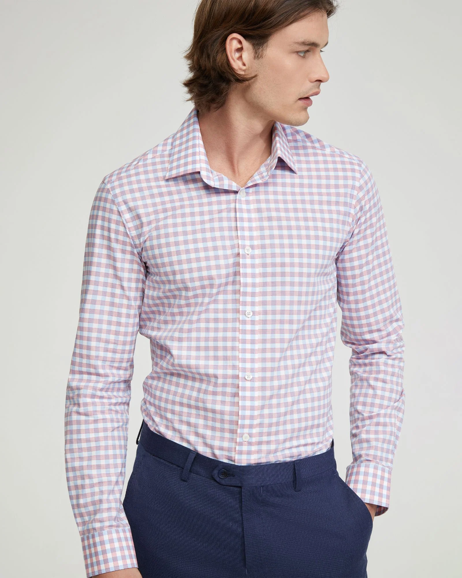 Beckton Checked Cotton Shirt - Image 4