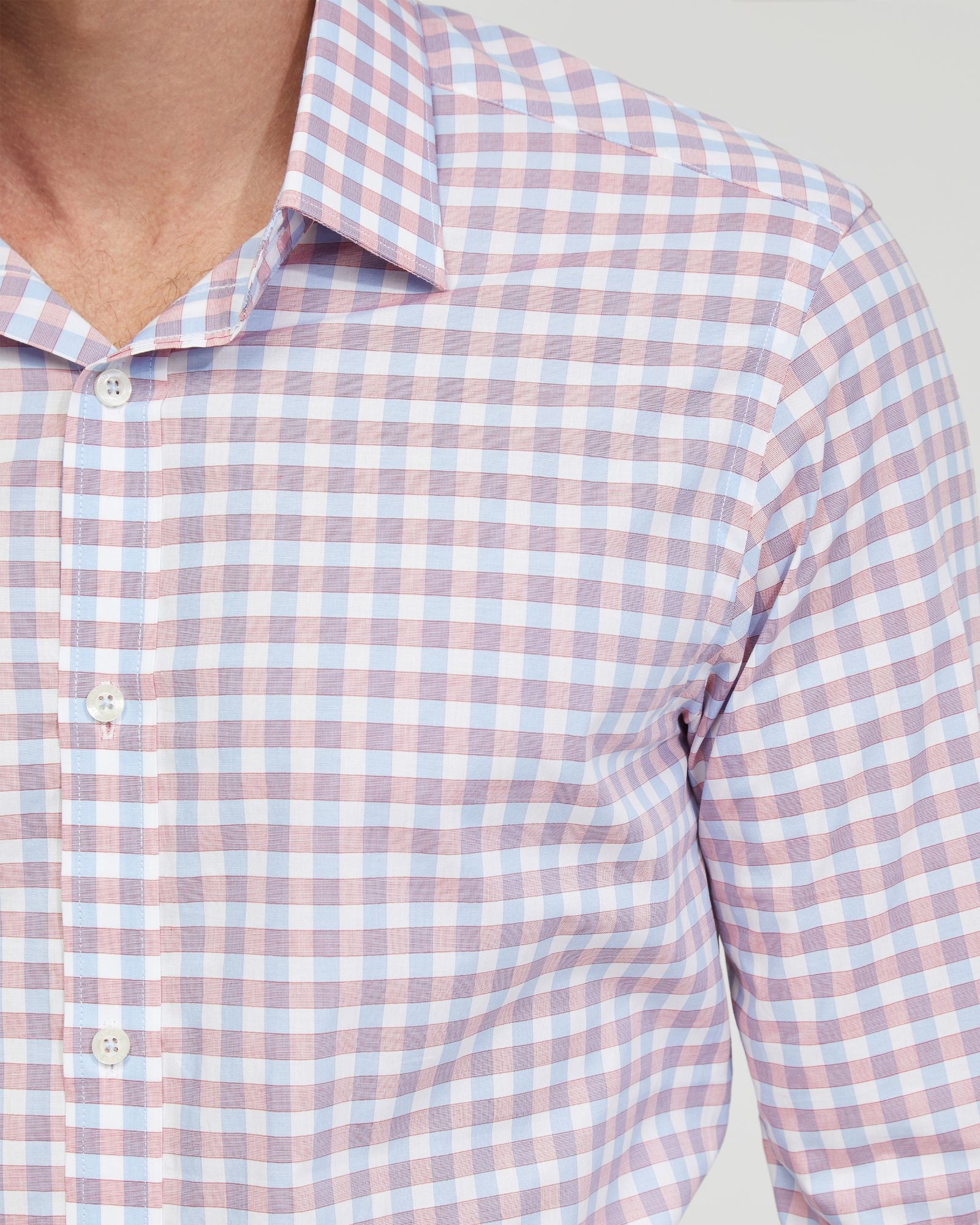 Beckton Checked Cotton Shirt - Image 6