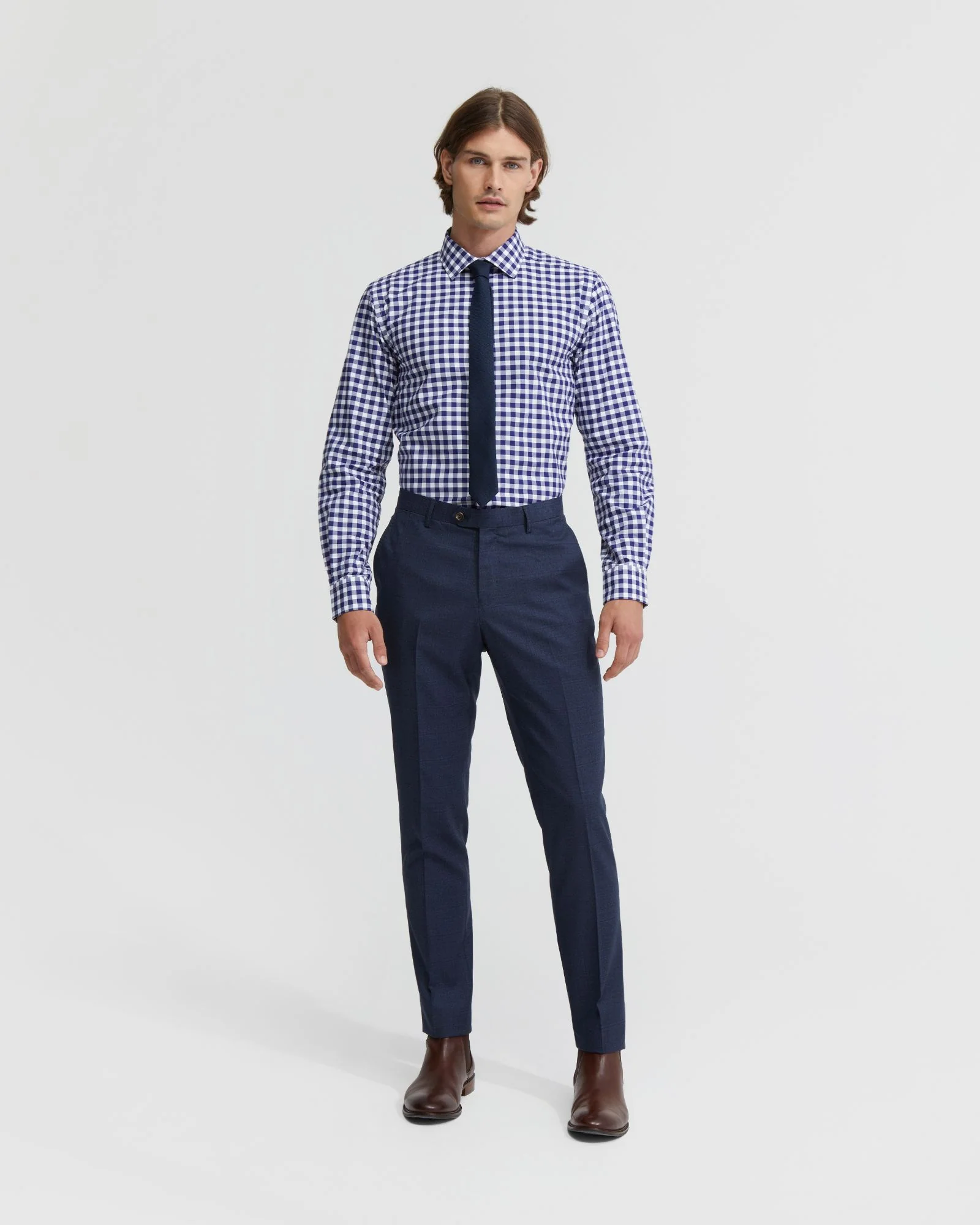 Beckton Checked Cotton Shirt - Image 11