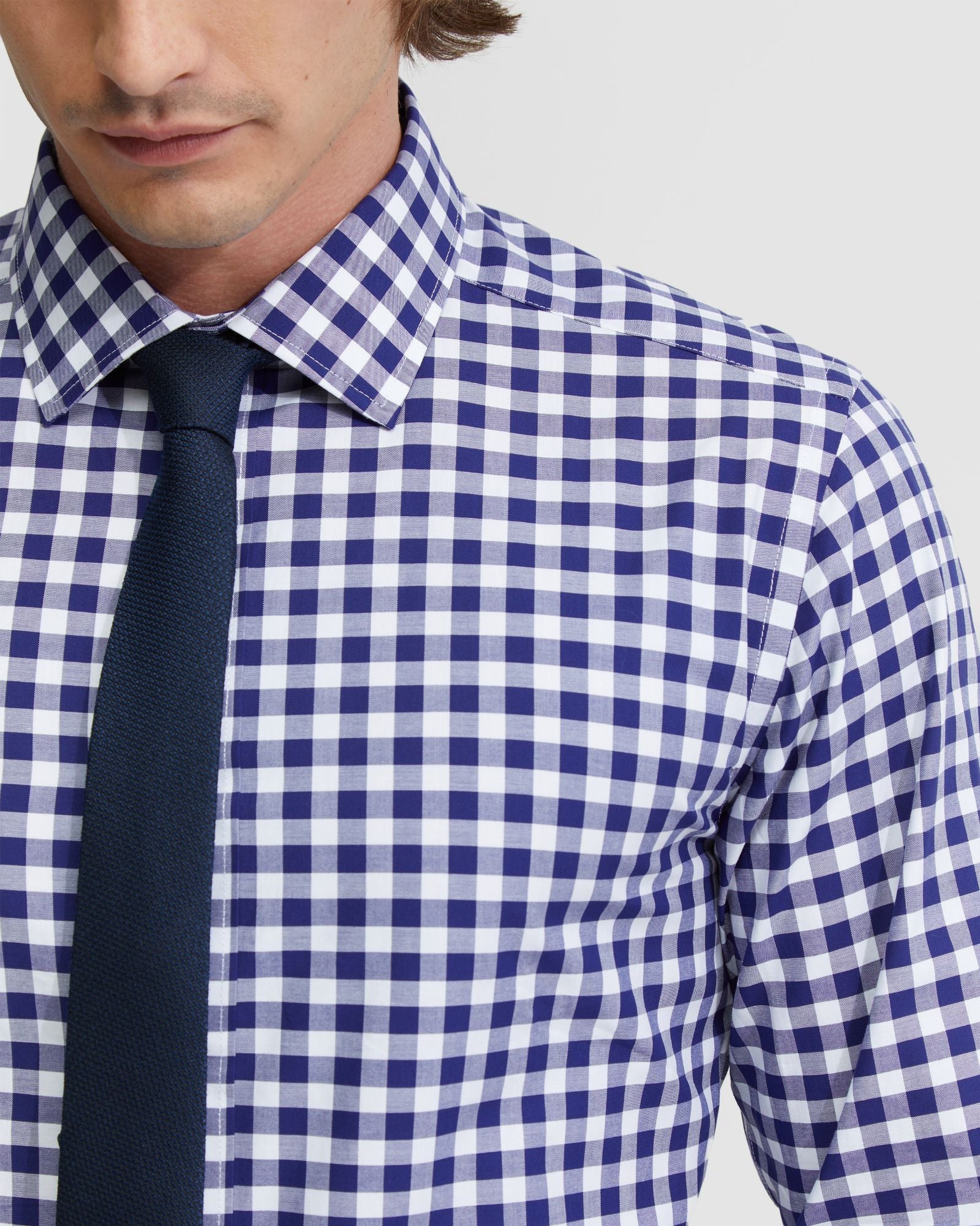 Beckton Checked Cotton Shirt - Image 12