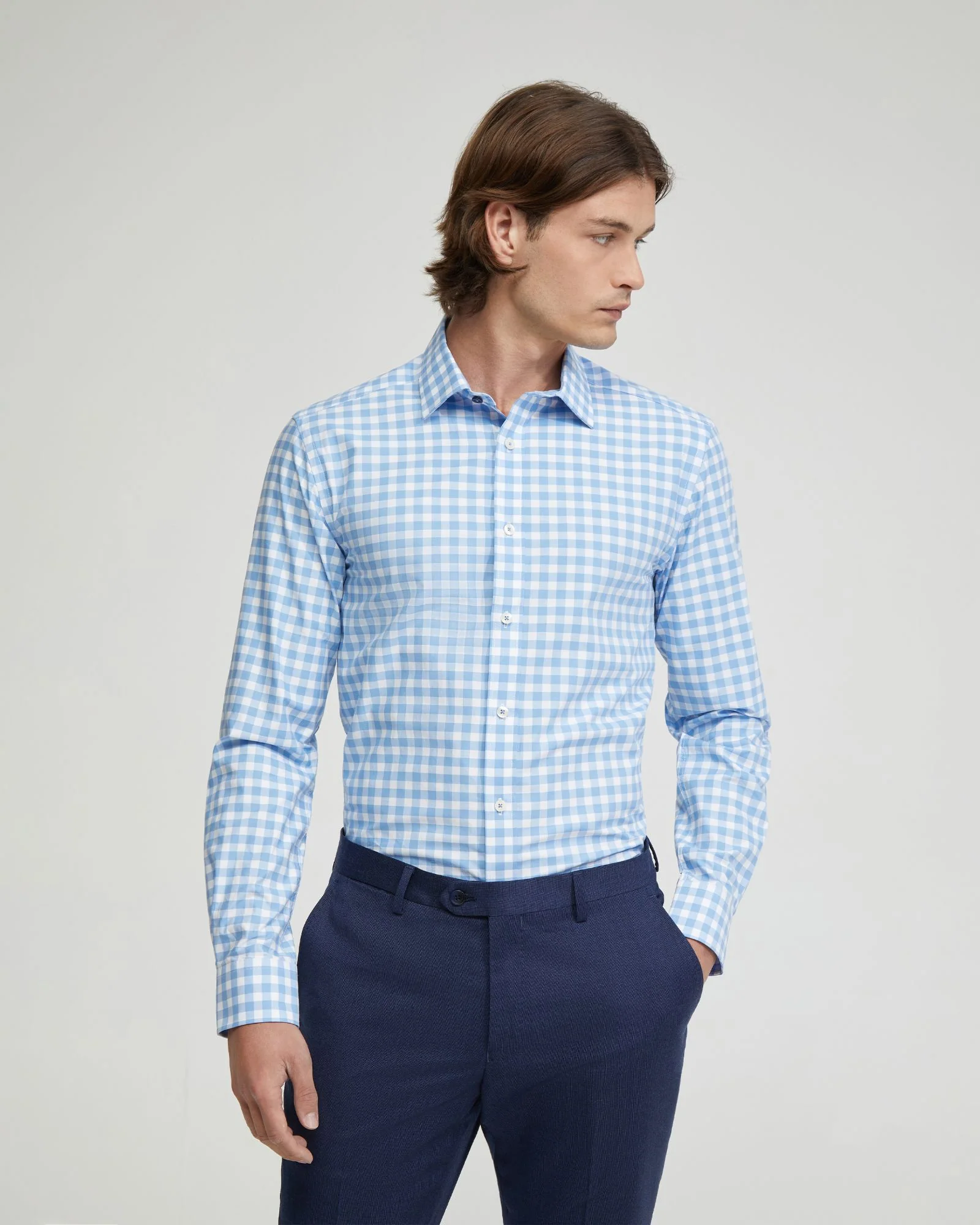 Beckton Checked Cotton Shirt - Image 5