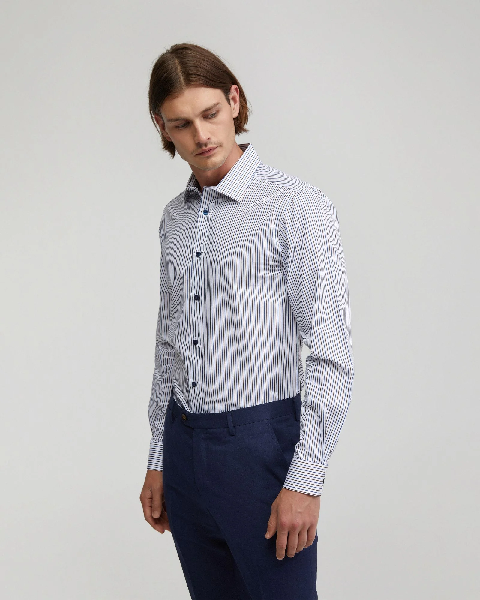 Beckton Cotton Striped Shirt - Image 2