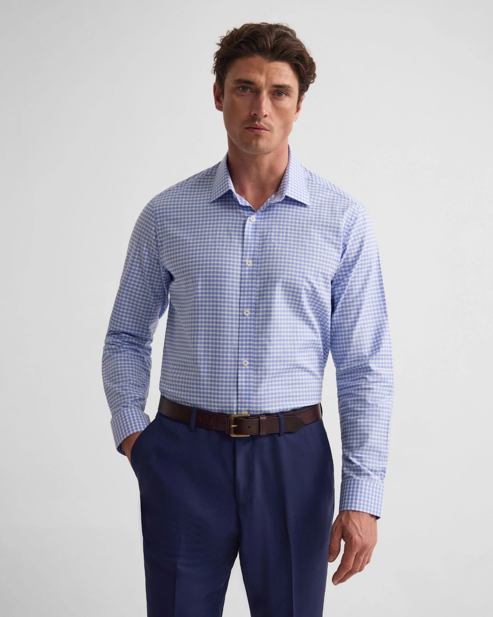 Beckton Slim Fit Cotton Shirt - Image 5