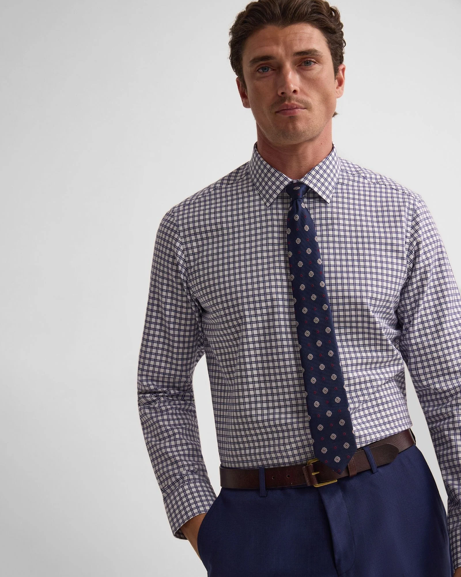 Beckton Slim Fit Cotton Shirt - Image 4