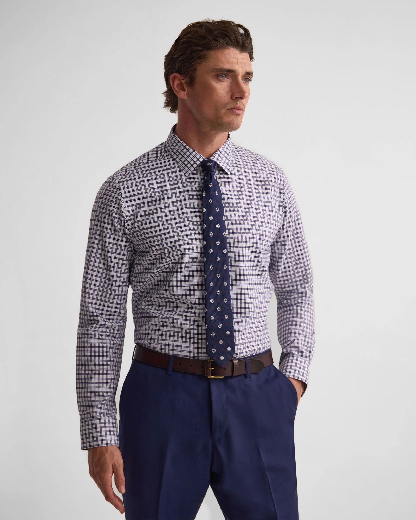 Beckton Slim Fit Cotton Shirt - Image 5