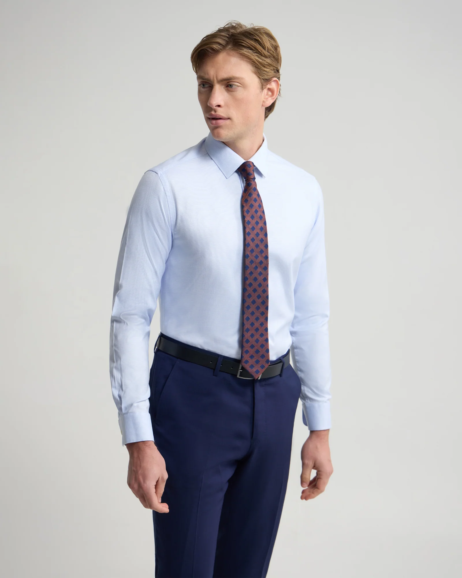 Beckton Slim Fit Cotton Shirt - Image 3