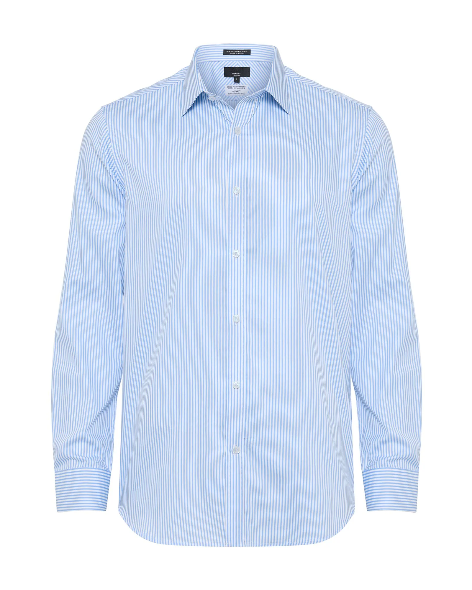 Beckton Stripe Slim Fit Luxury Shirt - Image 2
