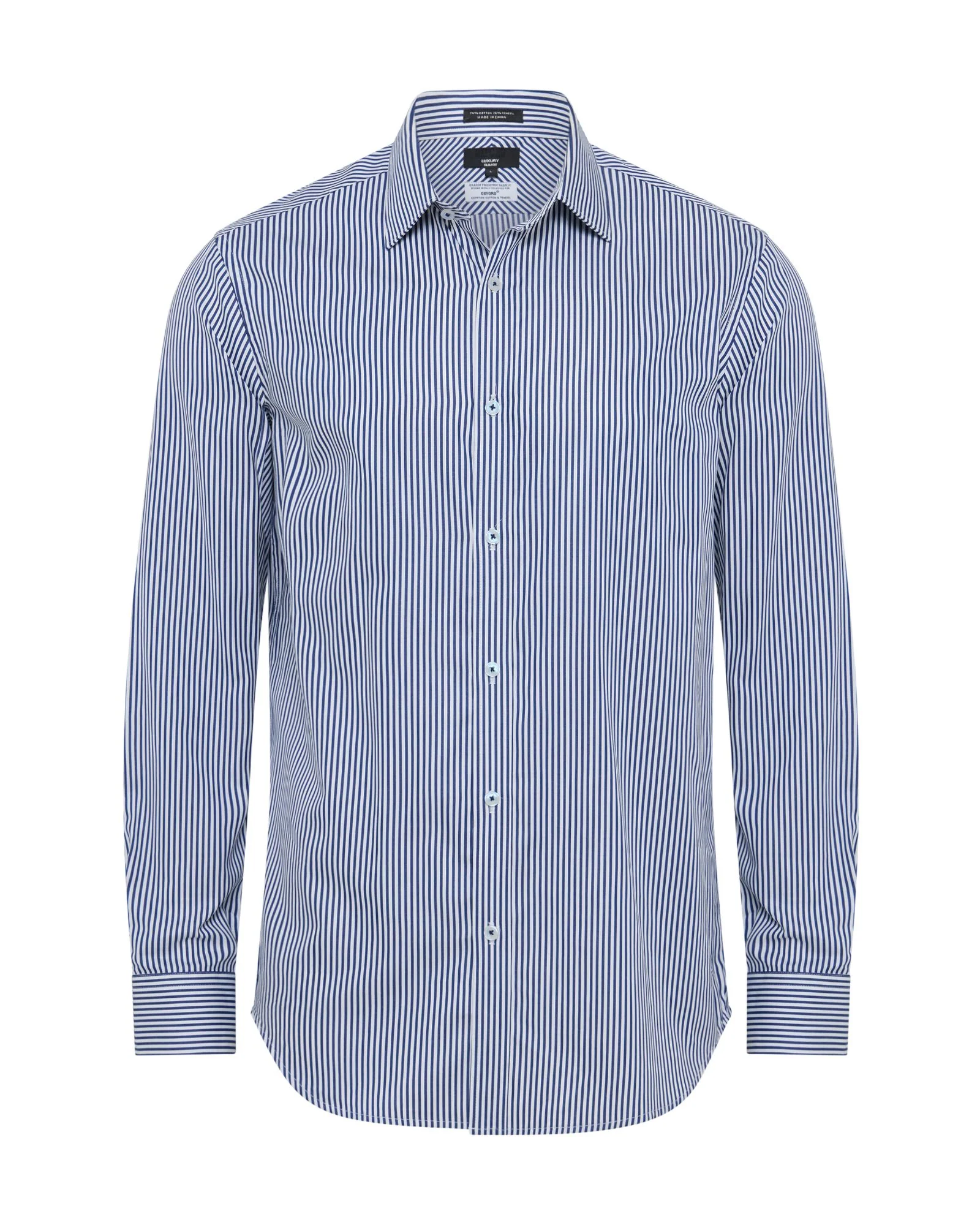 Beckton Stripe Slim Fit Luxury Shirt - Image 9