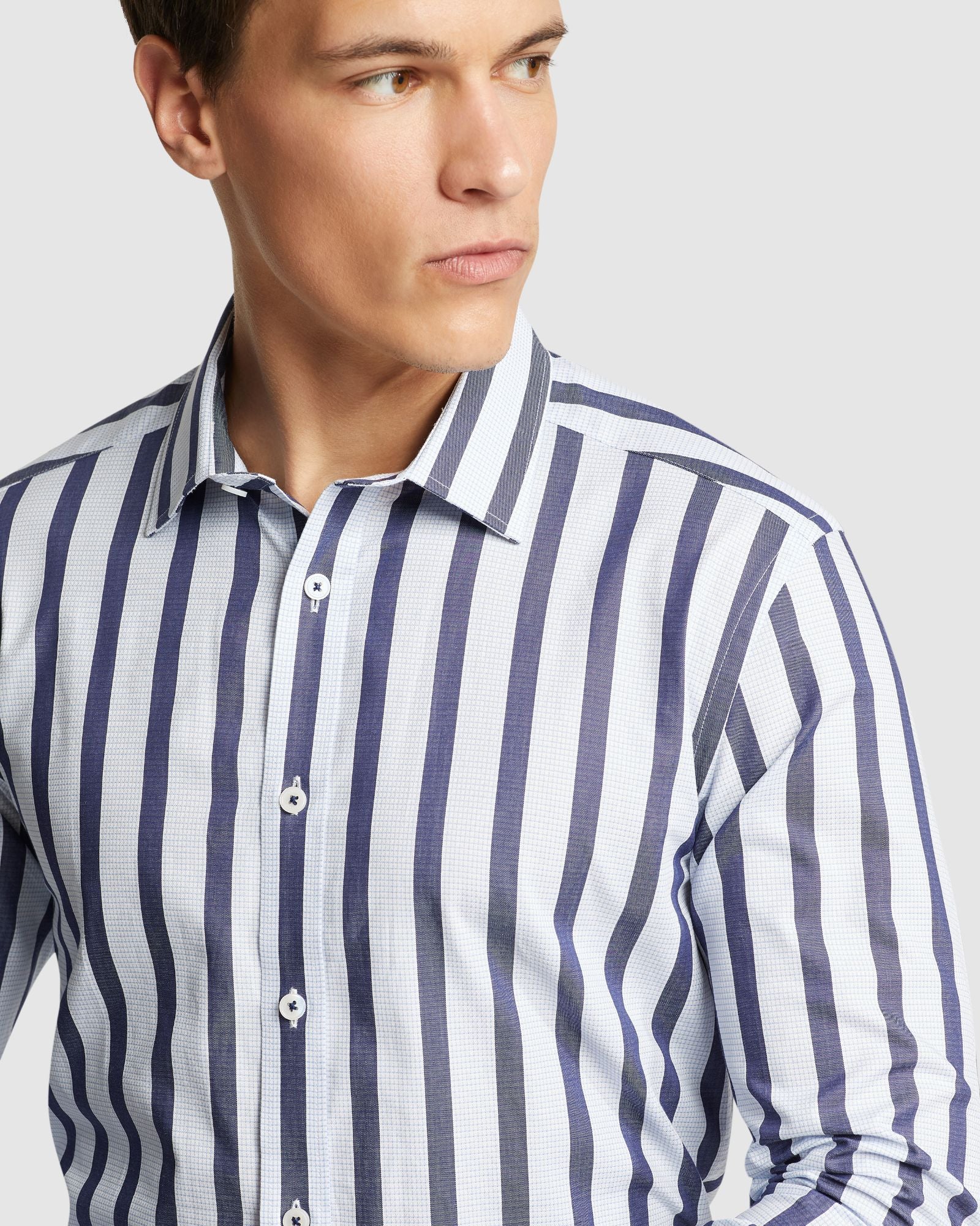 Beckton Striped Luxury Shirt - Image 4