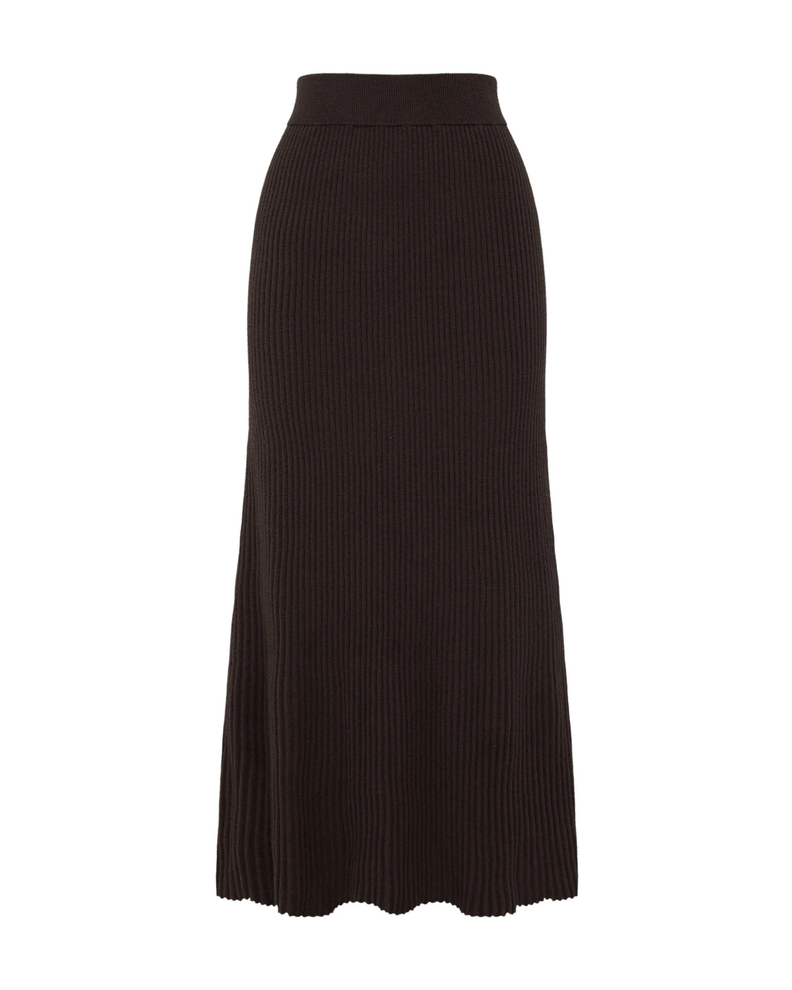 Belle Rib Knitted Skirt - Image 8