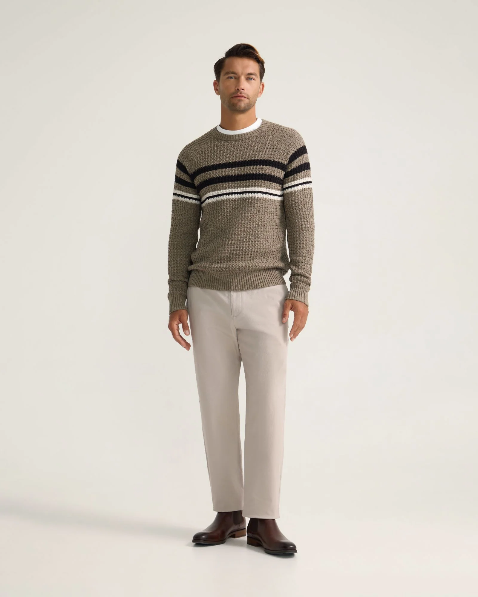 Benji Stripe Cotton Knit