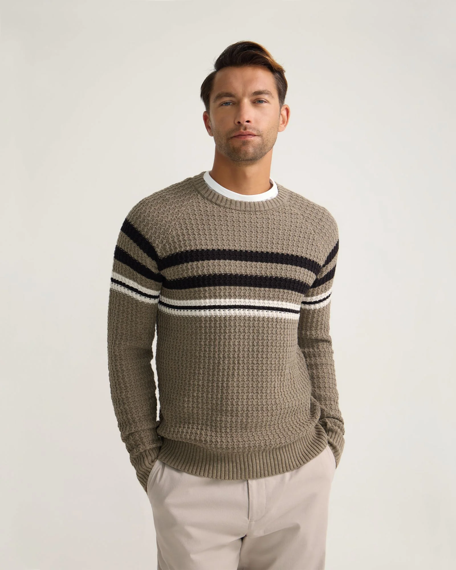 Benji Stripe Cotton Knit - Image 5