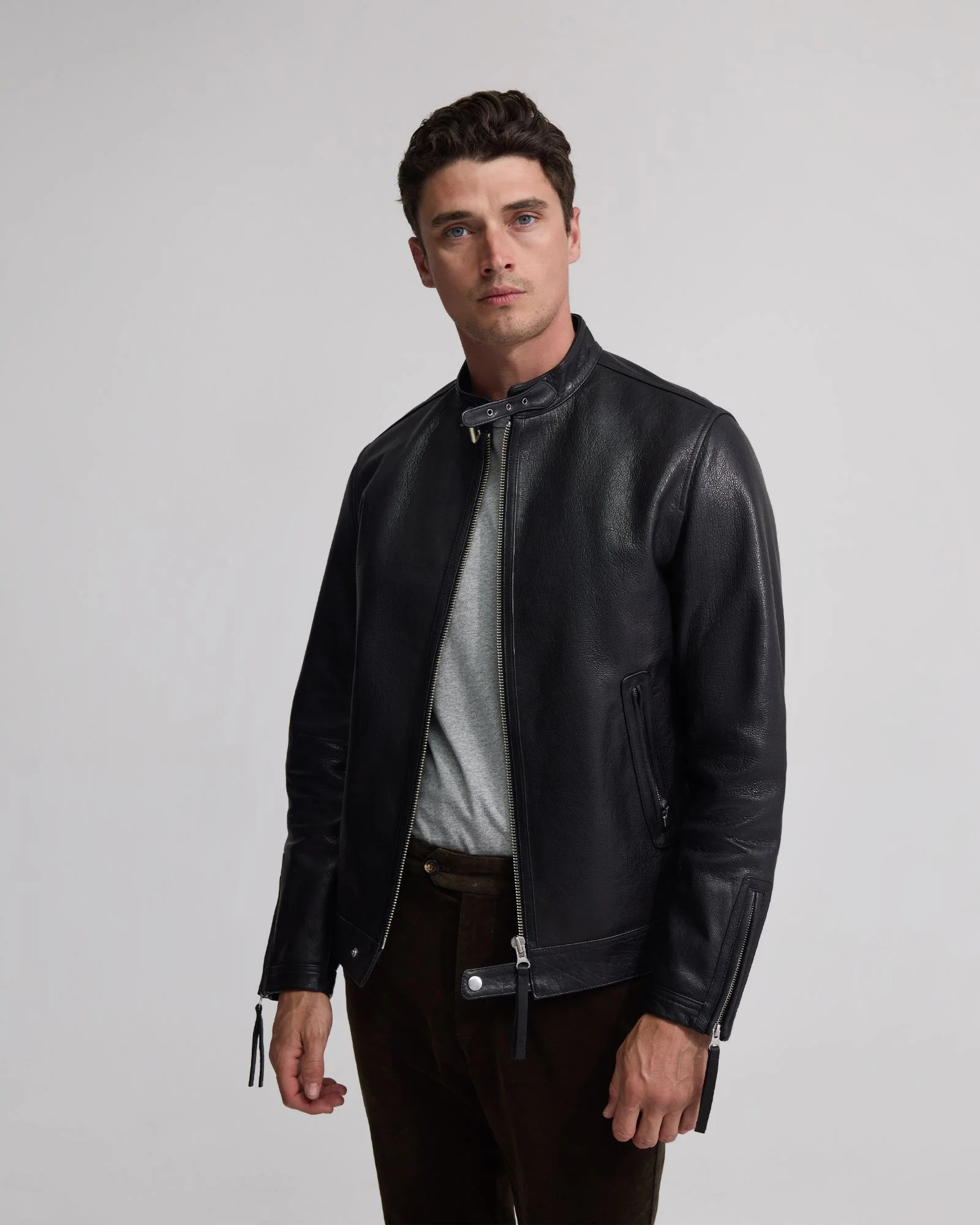 Biker Leather Jacket - Image 2