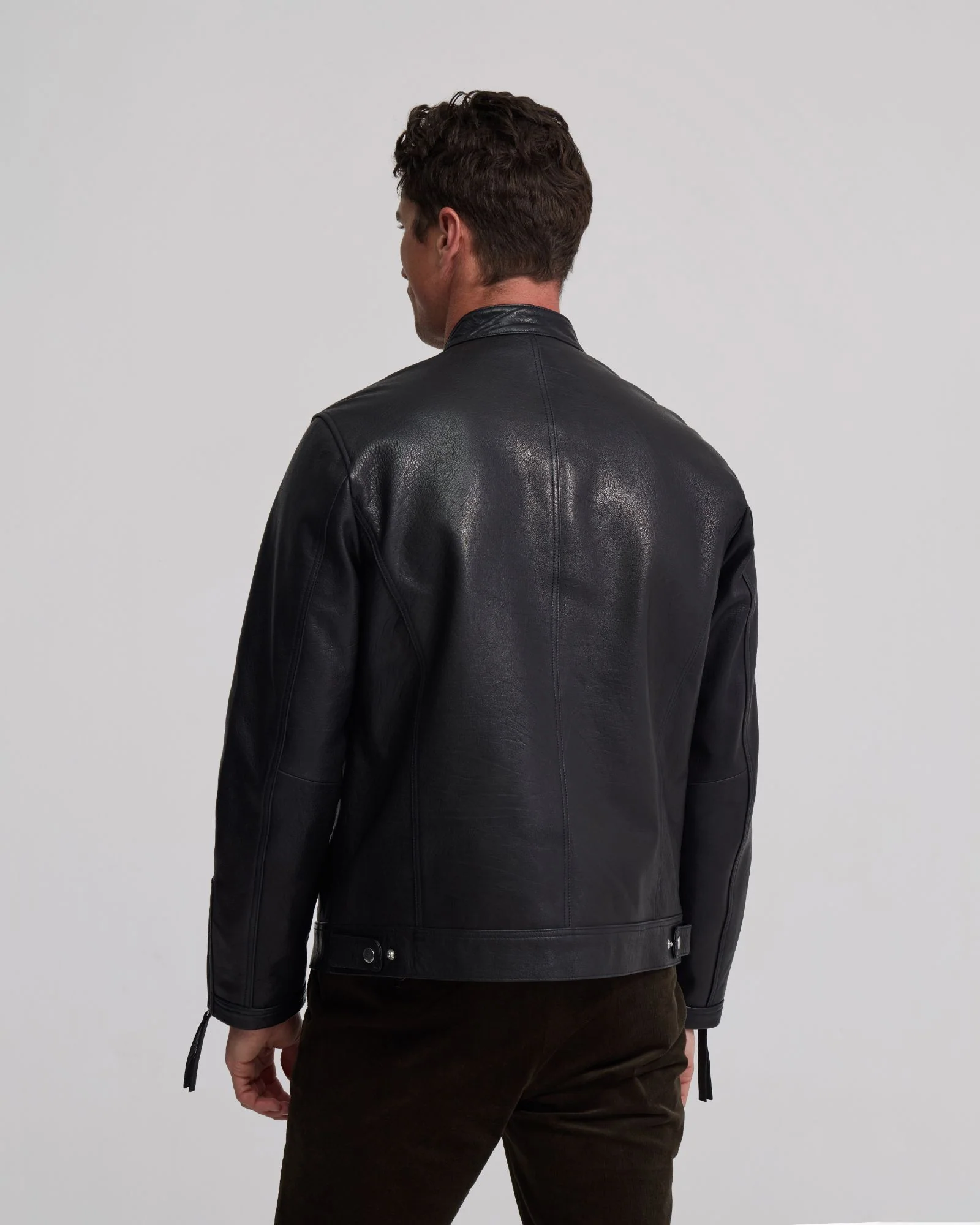 Biker Leather Jacket - Image 3