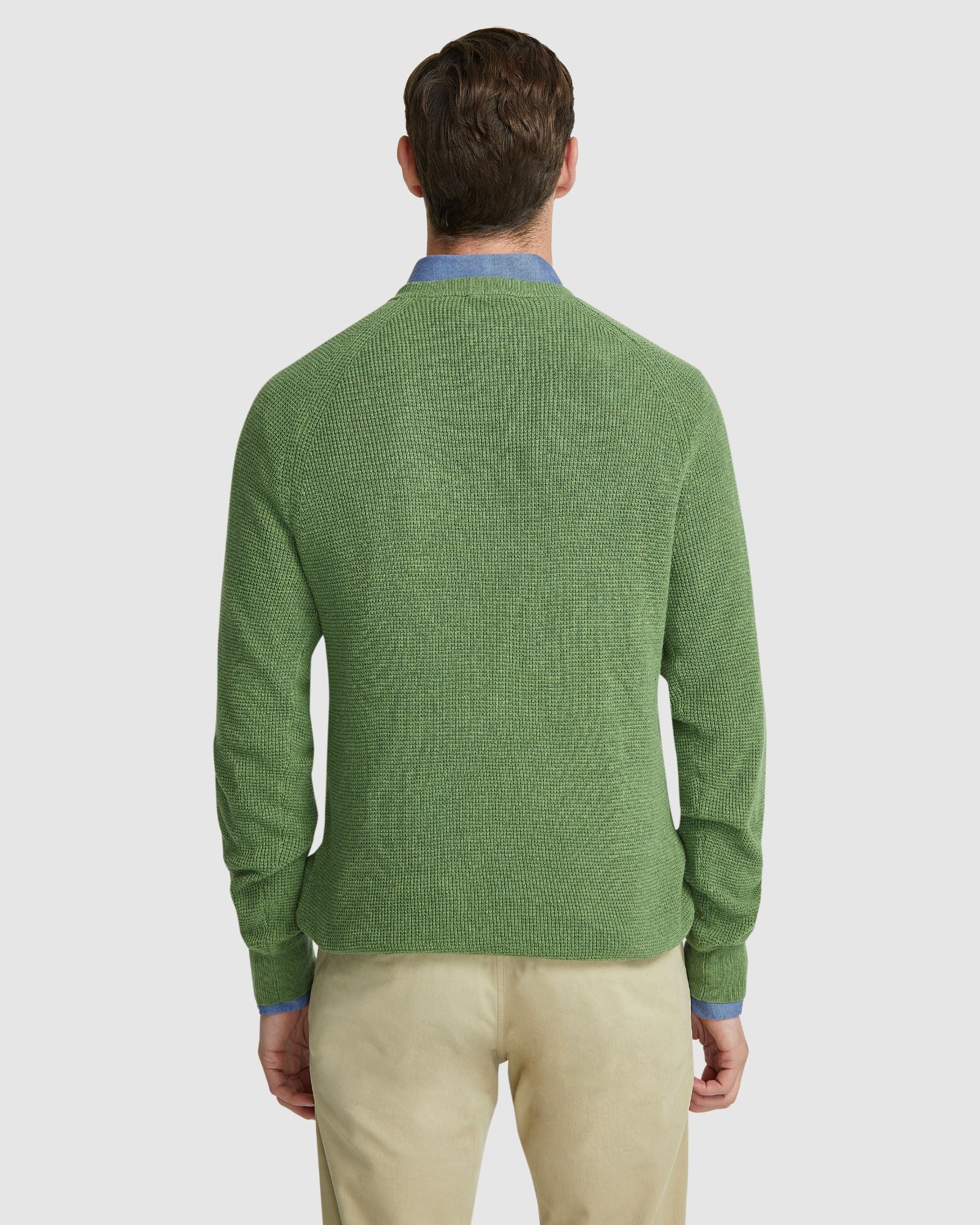 Billy Waffle Cotton Cashmere Knit - Image 3