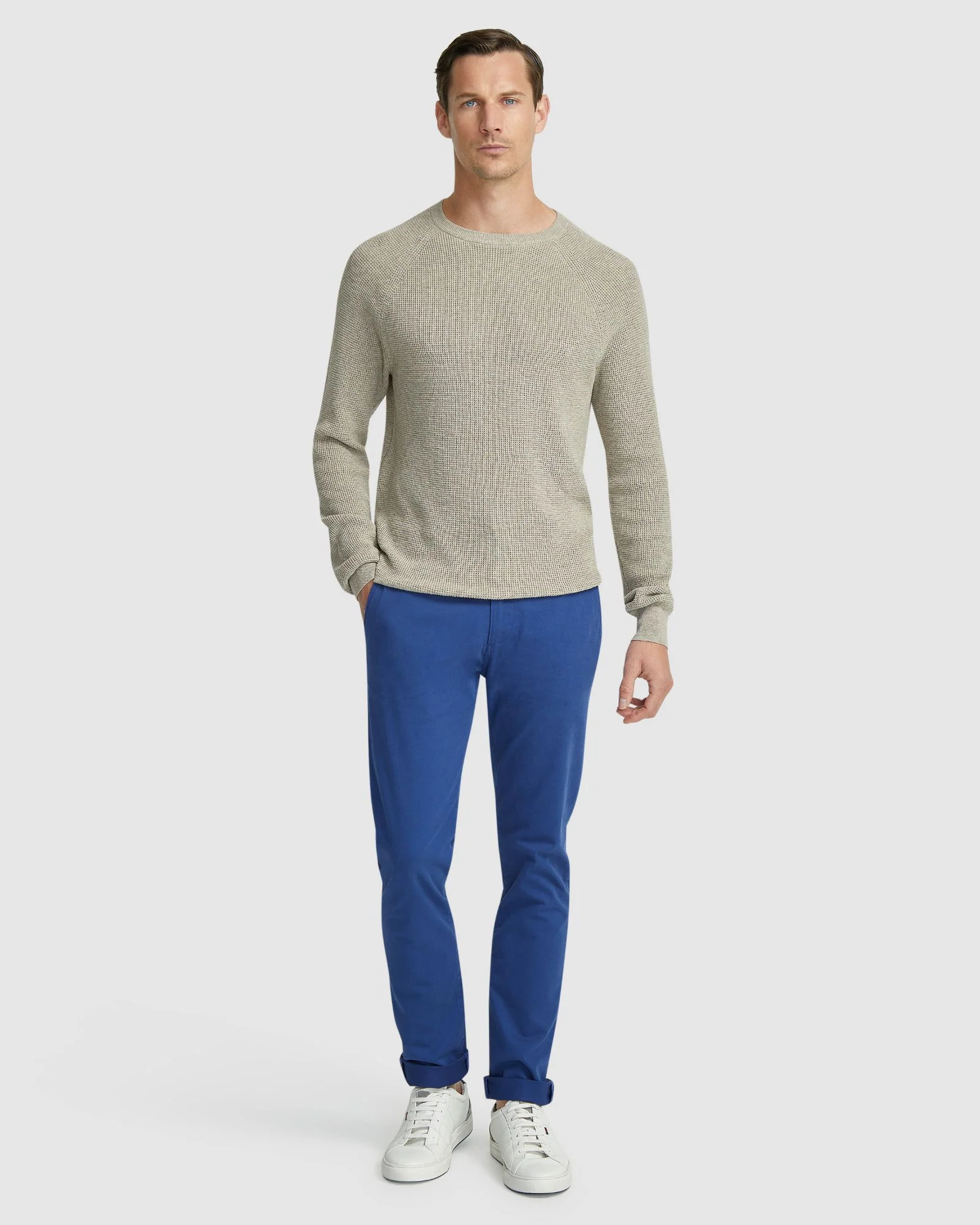 Billy Waffle Cotton Cashmere Knit - Image 7
